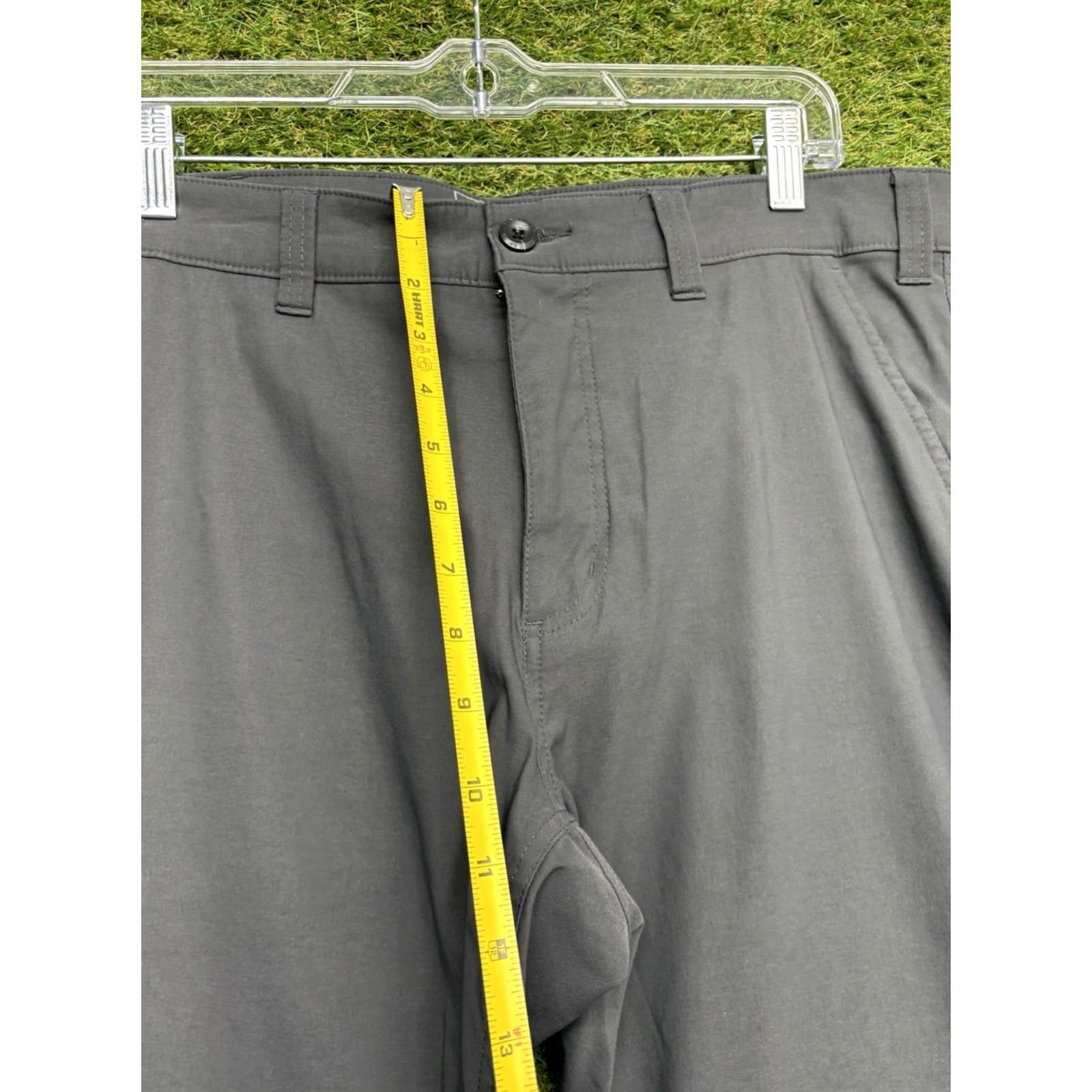 Eddie Bauer Eddie Bauer Travex Pants Mens 36x32 Chino Hiking Outdoor Casual Regular Gray Nylon Spandex 5-Pocket Straight Front Size US 36 / EU 52 - 2 Thumbnail