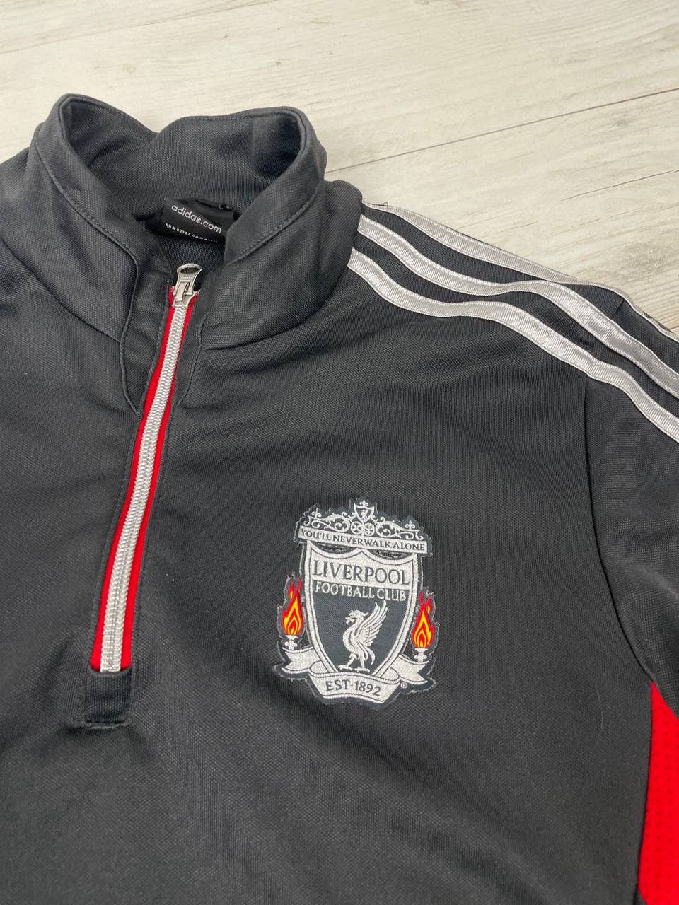 Adidas Adidas Liverpool 2011 2012 Training 1/4 Zip Drill Top Size US M / EU 48-50 / 2 - 8 Thumbnail