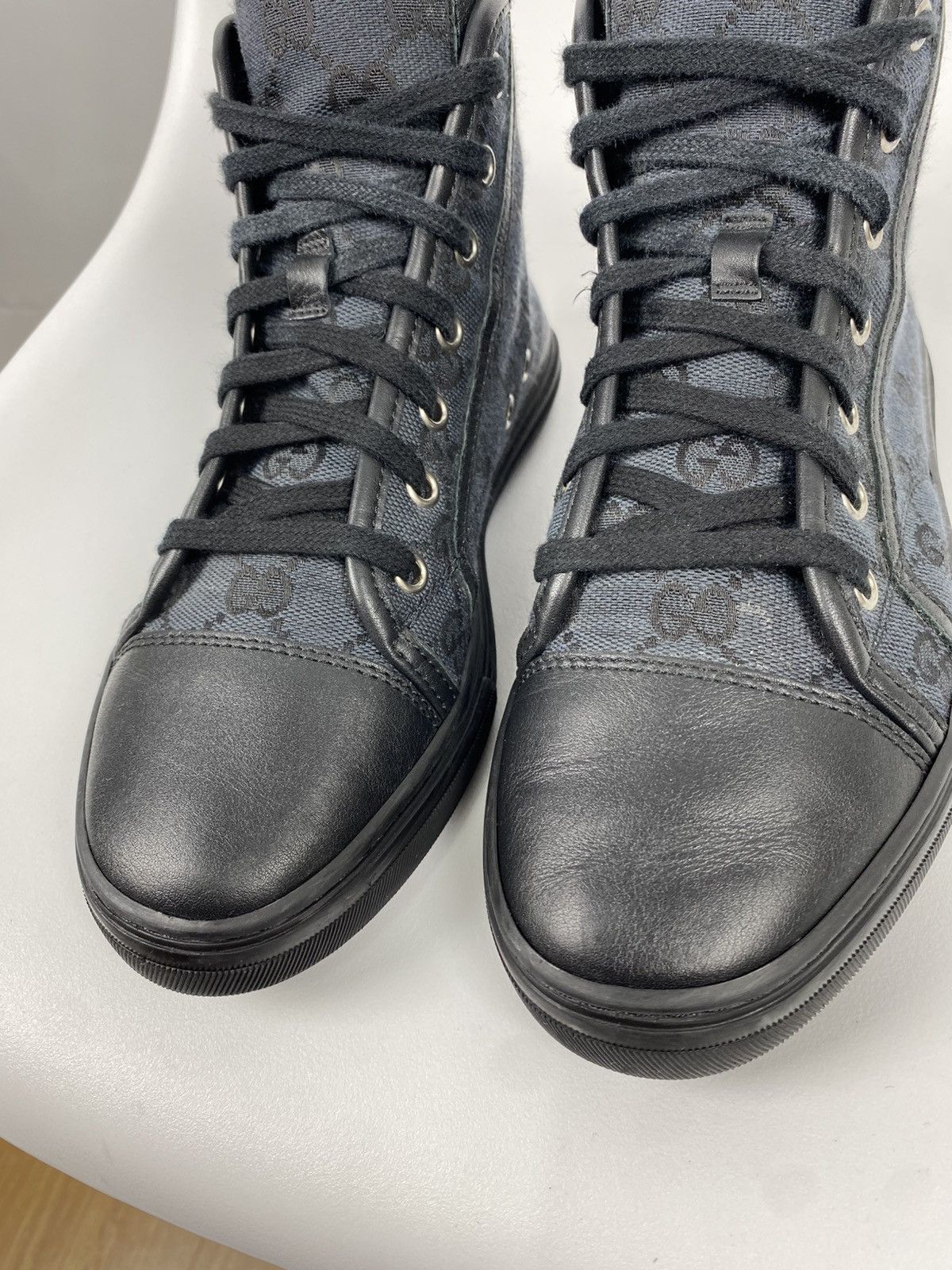 Gucci Gucci GG Signature Sneakers Hi-Top Monogrammed size 35.5 Size US 5.5 / IT 35.5 - 5 Thumbnail
