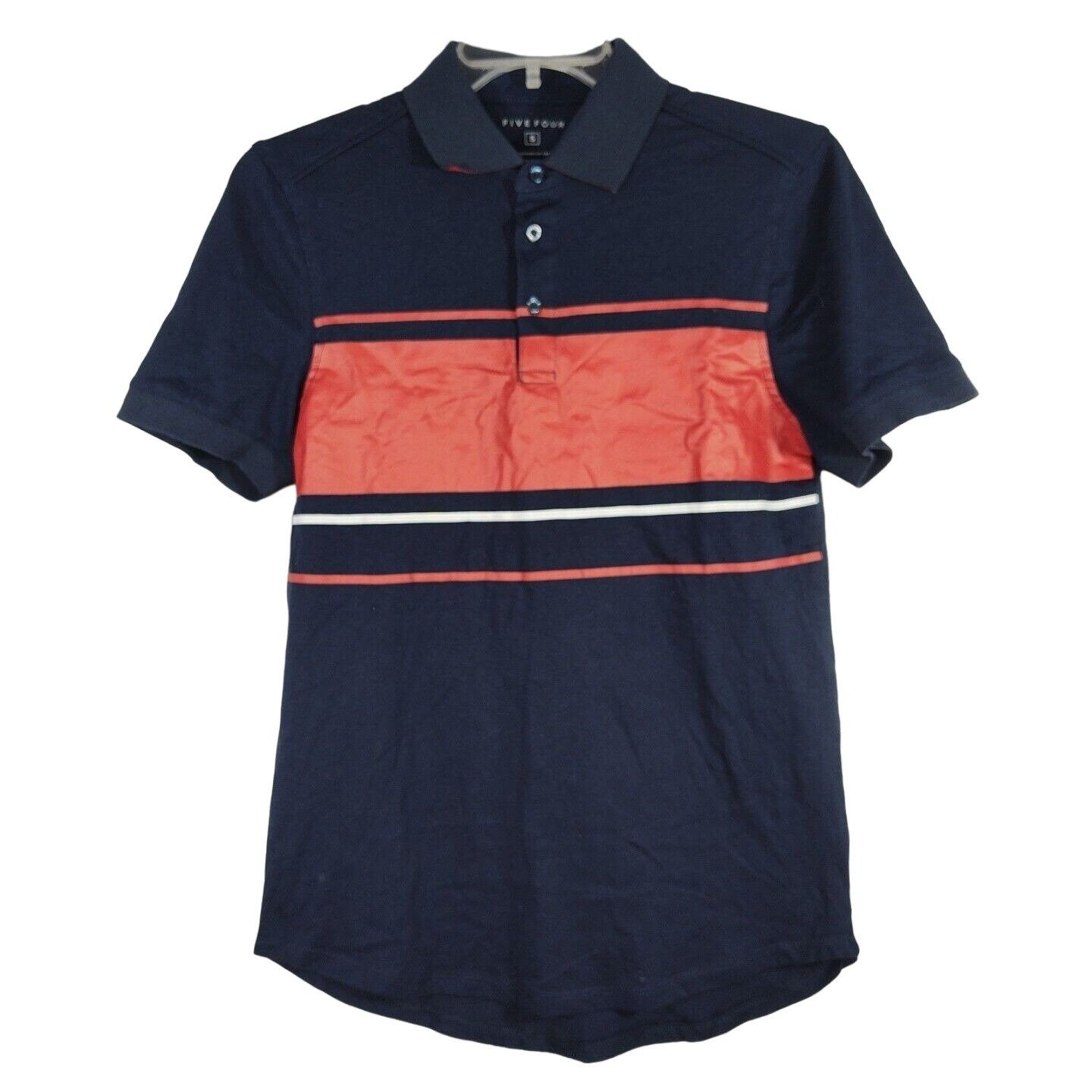 Five Four Five Four Blue Polo Shirt Golf Size S Short Sleeve Casual Size US S / EU 44-46 / 1 - 2 Thumbnail
