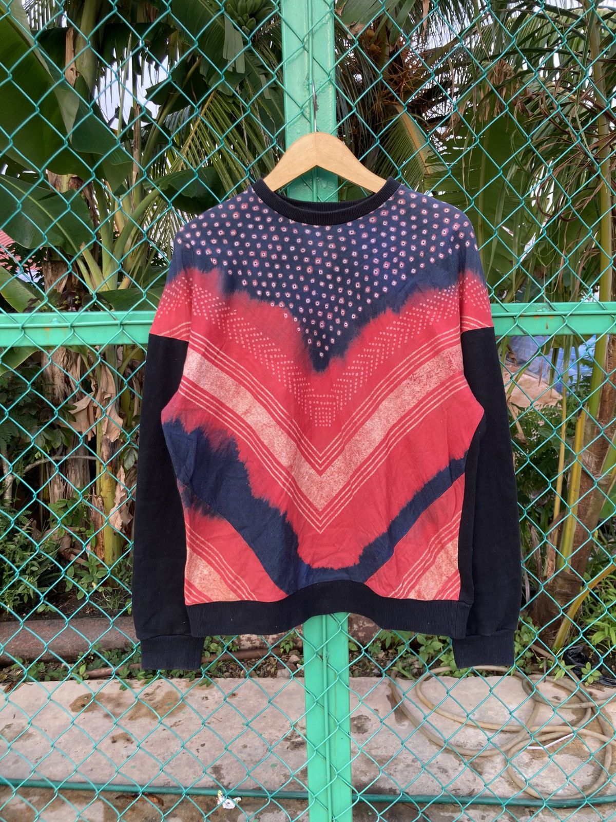 Yoshio Kubo SS18 Yoshiokubo Groundfloor Multi Pattern Sweatshirts Size US L / EU 52-54 / 3 - 1 Thumbnail