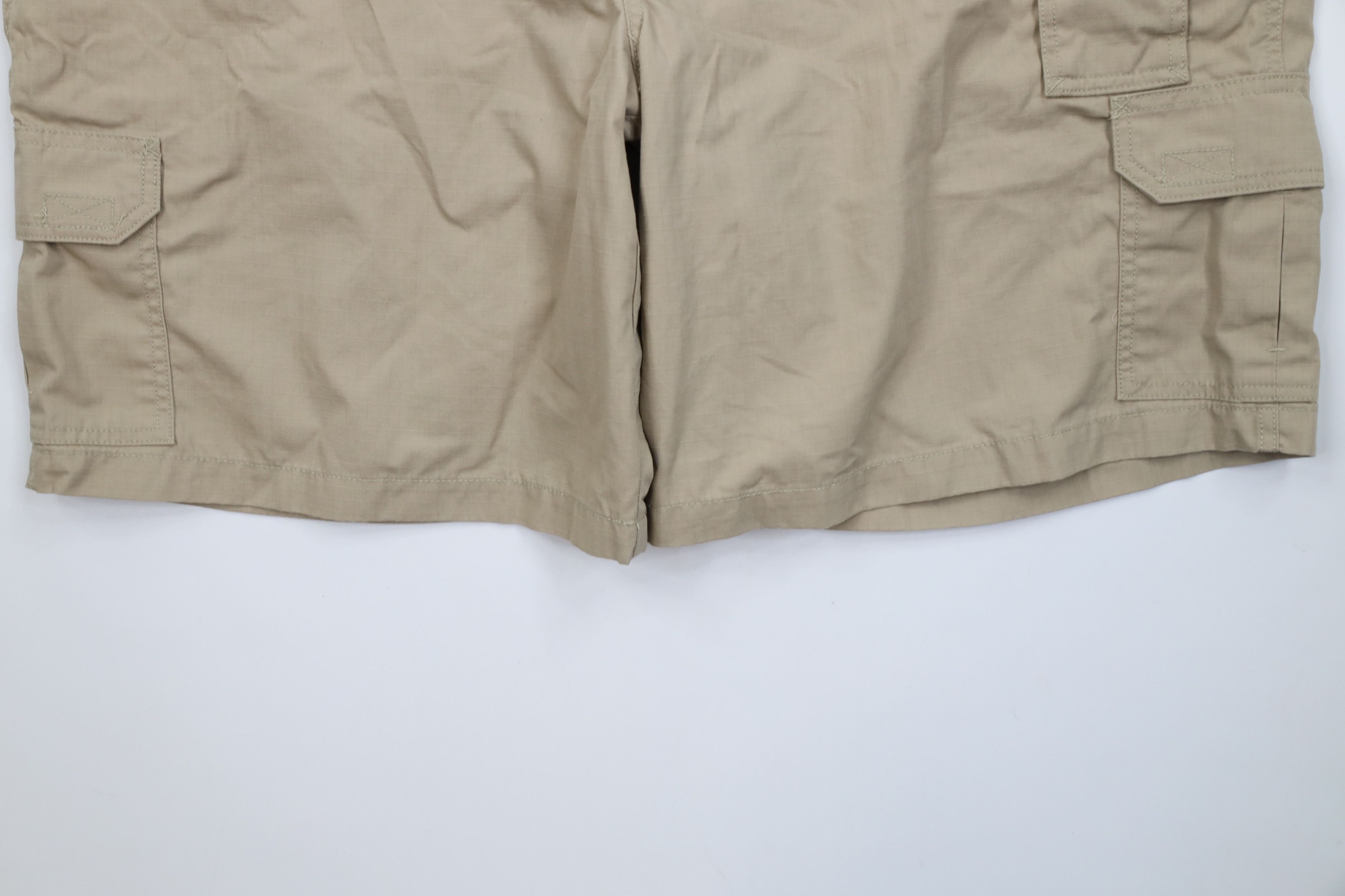 Vintage 5.11 Tactical Series Ripstop Uniform Cargo Shorts Beige Size US 44 / EU 60 - 4 Thumbnail