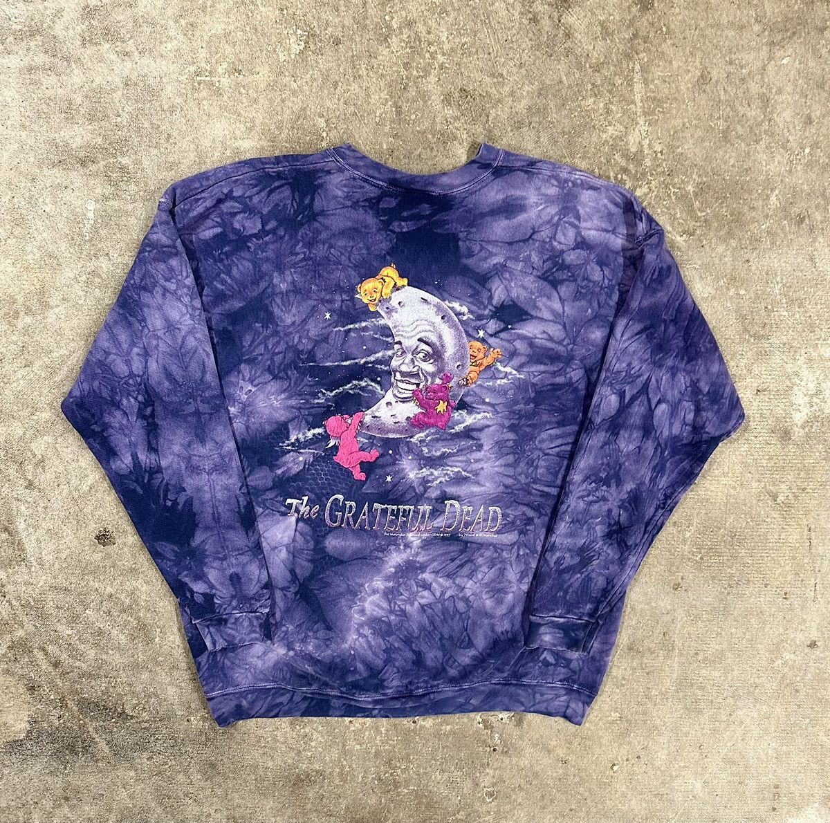 Grateful Dead Vintage 90s Grateful Dead The Mountain Band Sweatshirt Size US XL / EU 56 / 4 - 2 Thumbnail