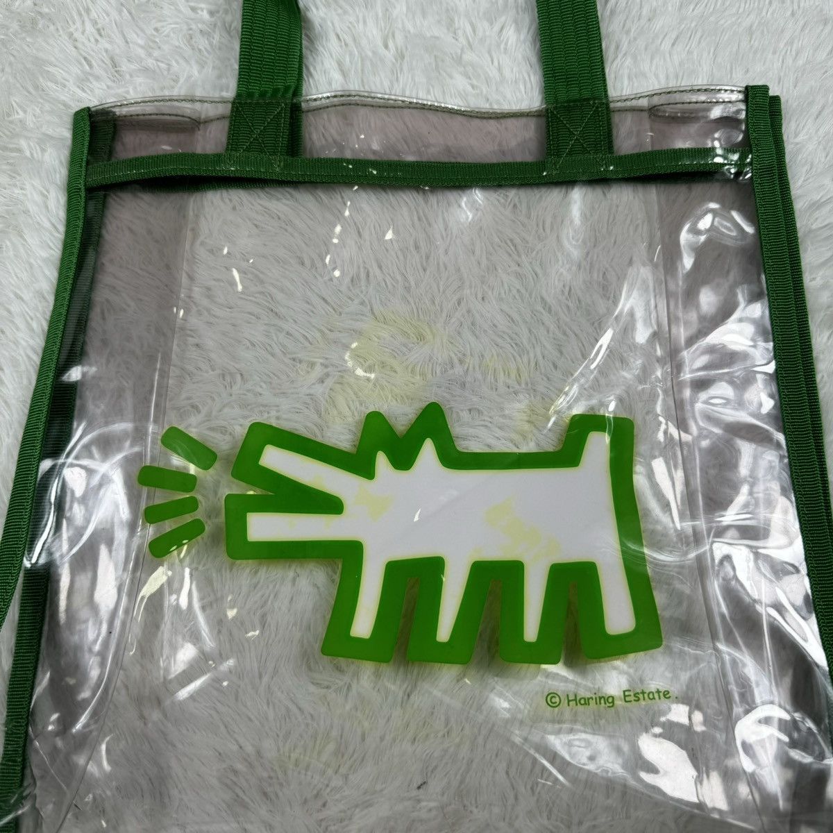 Keith Haring Keith haring tote bag. Transparent tote bag Size ONE SIZE - 5 Thumbnail