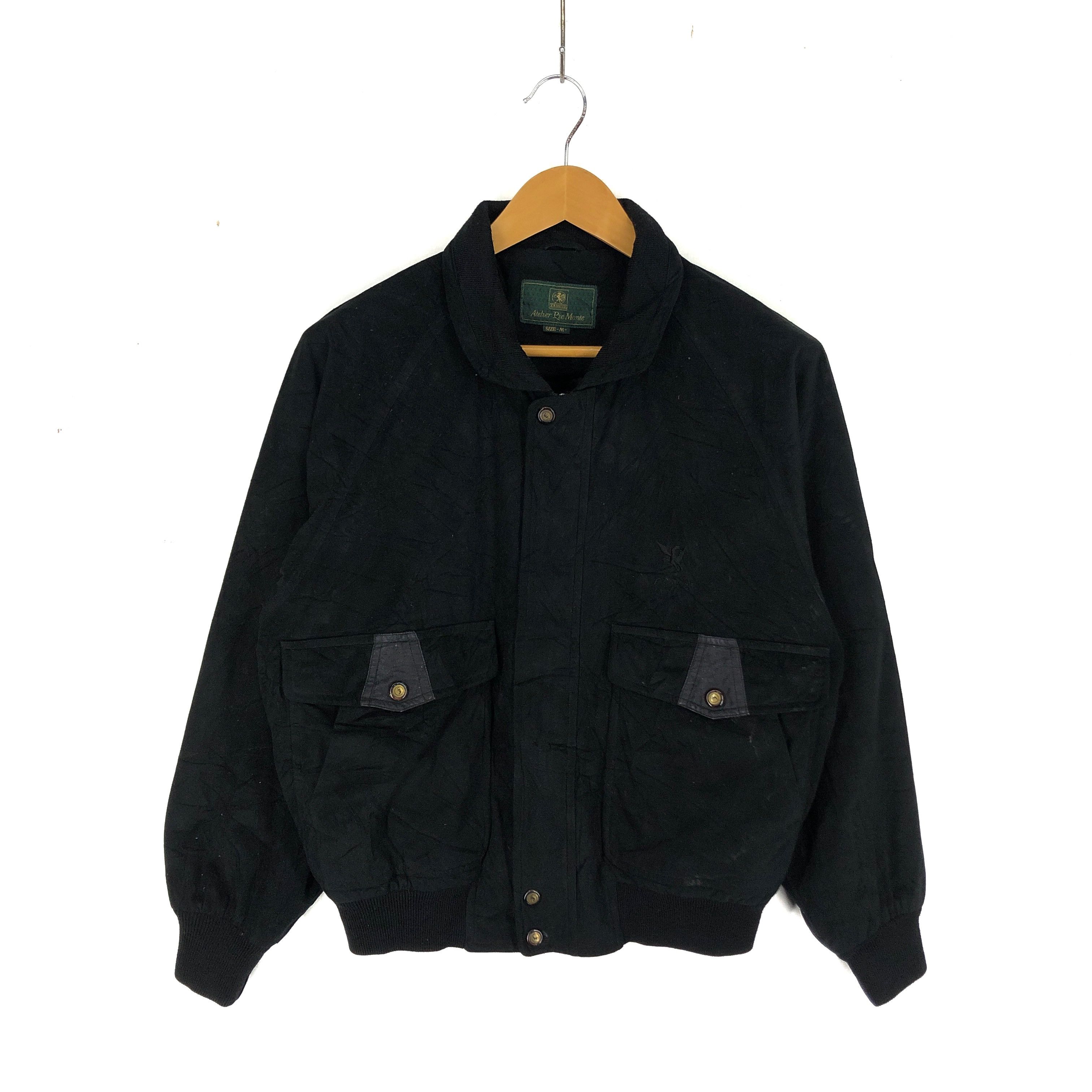 Other ATELIER RIE MONTE Bomber Jacket #2558-90 Size US M / EU 48-50 / 2 - 1 Thumbnail