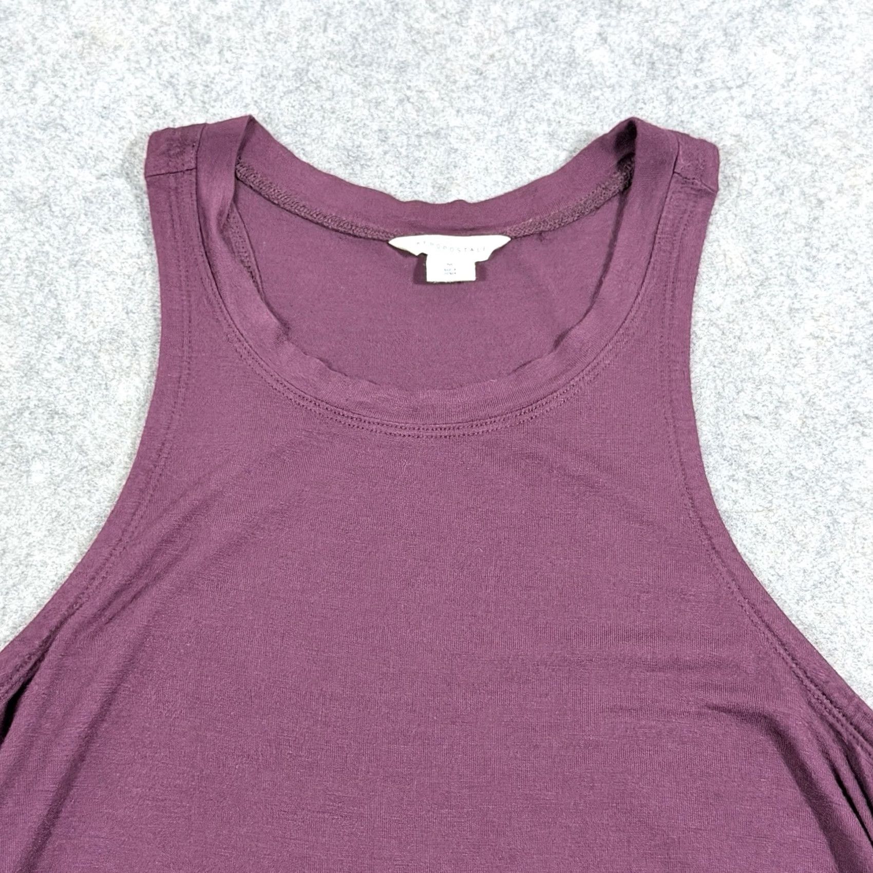 Aeropostale Aeropostale Casual Stretch Sleeveless Tank Top Women's Medium Burgundy Red Size M / US 6-8 / IT 42-44 - 3 Thumbnail