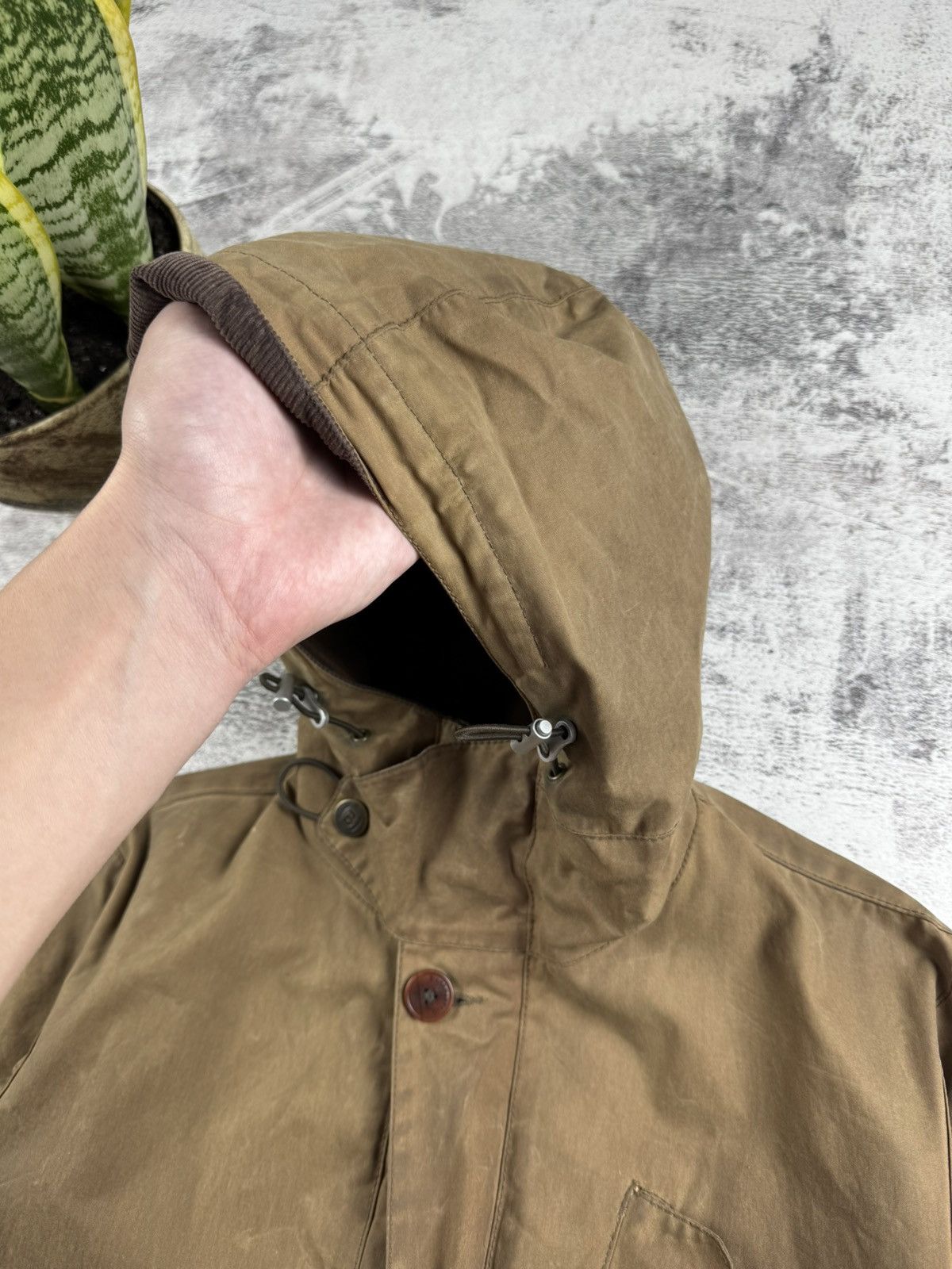 Barbour Men Barbour Dept B Summer Parka Olive 90S Small Jacket Coat Size US S / EU 44-46 / 1 - 13 Thumbnail