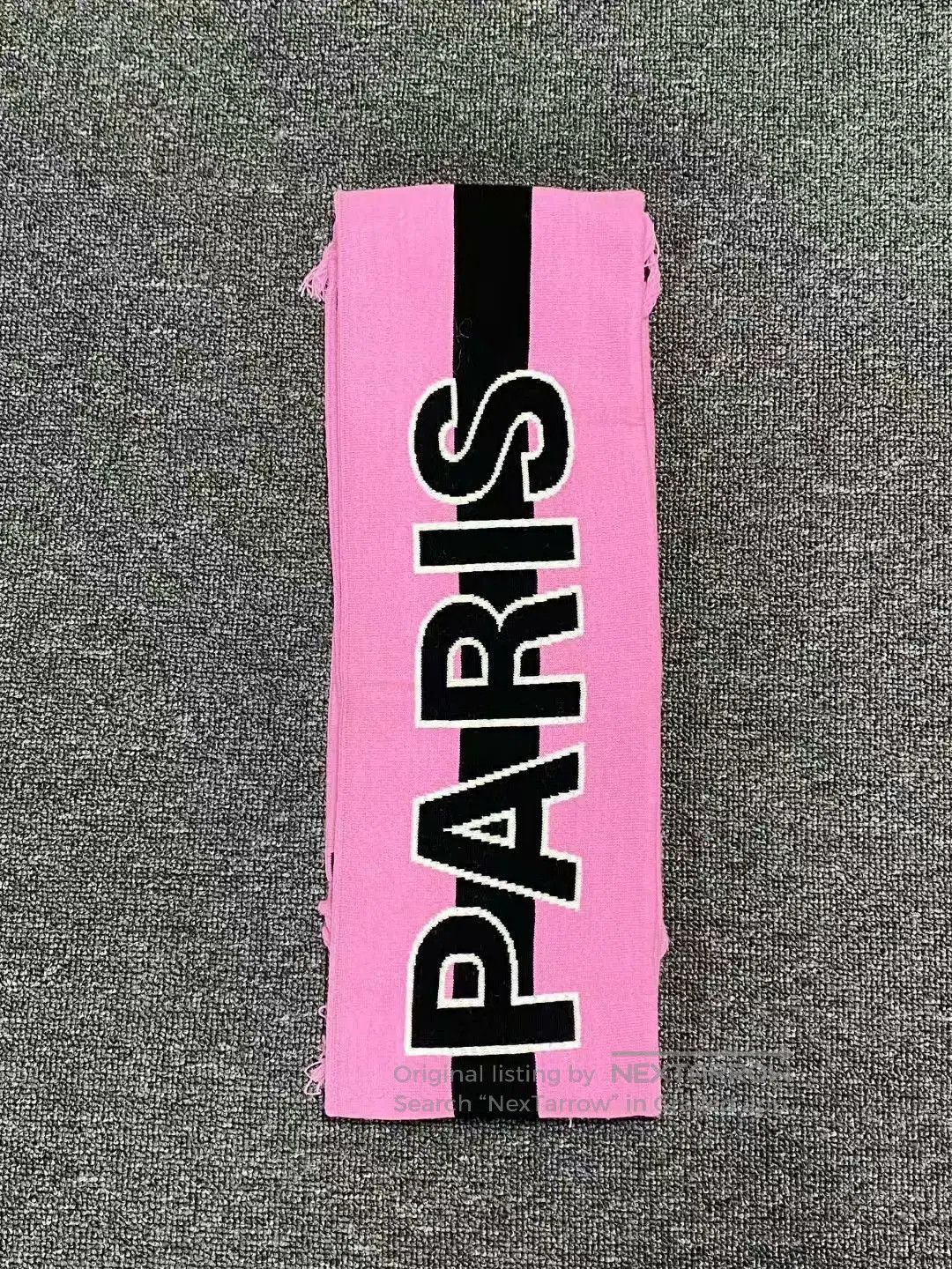 Balenciaga Balenciaga Pink Logo Scarf. Size ONE SIZE - 1 Thumbnail