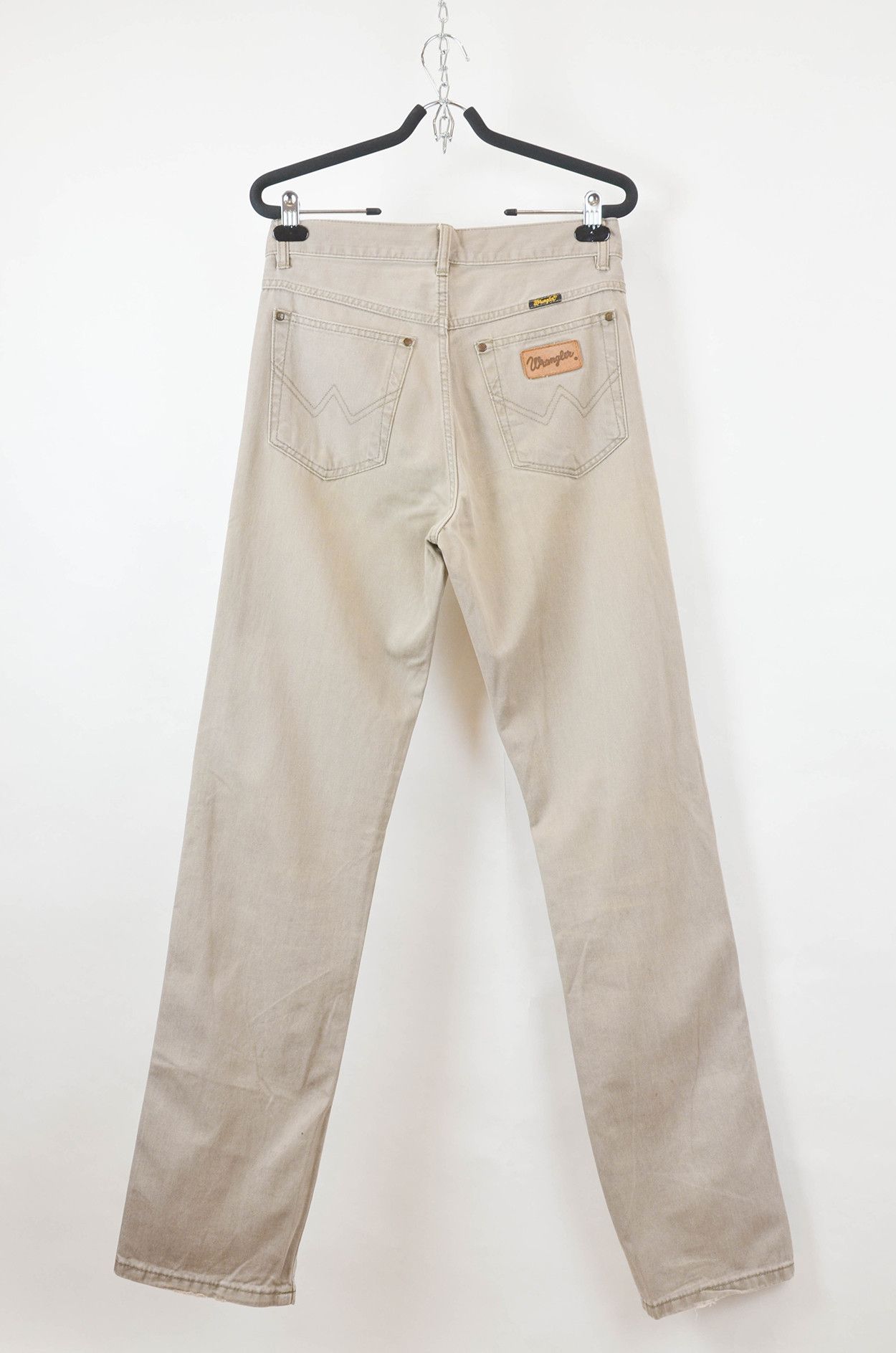 Vintage Wrangler Vintage Beige 10MWZ Cowboy Western Jeans size30 Size 30" / US 8 / IT 44 - 2 Thumbnail