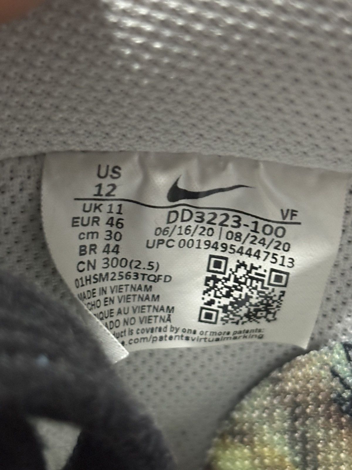 Nike × peaceminusone Nike x G dragon Air Force 1 paranoise 2.0 Size US 12 / EU 45 - 6 Thumbnail