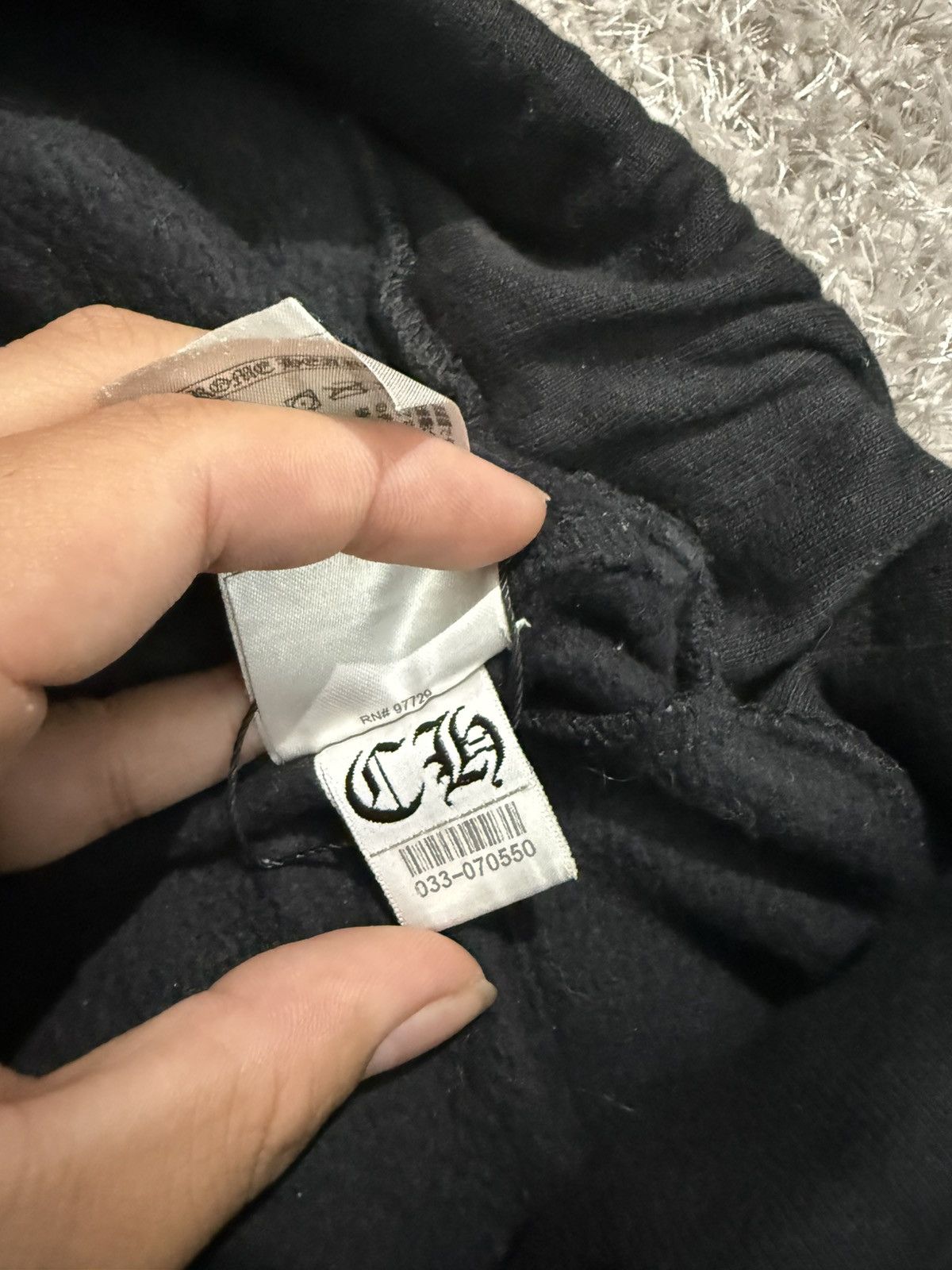Chrome Hearts Chrome Hearts 1988 Glitter Print Horseshoe Sweatpants Size M Size US 33 - 10 Thumbnail
