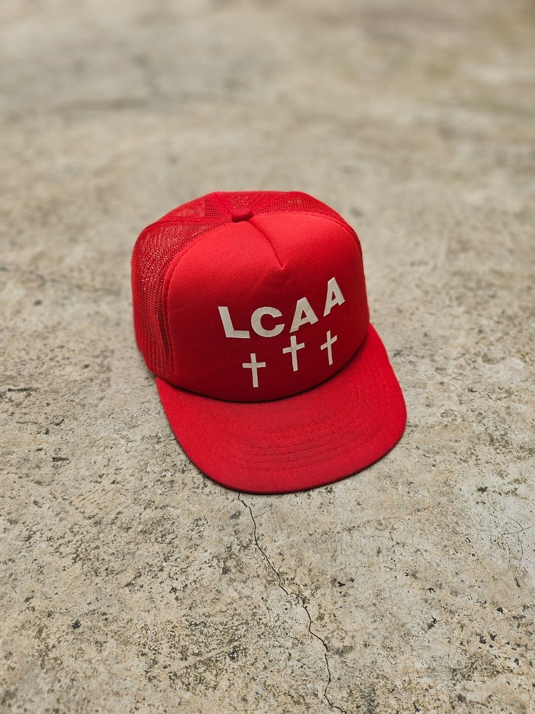 Other Vintage LCAA +++ Trucker hat Size ONE SIZE - 2 Thumbnail