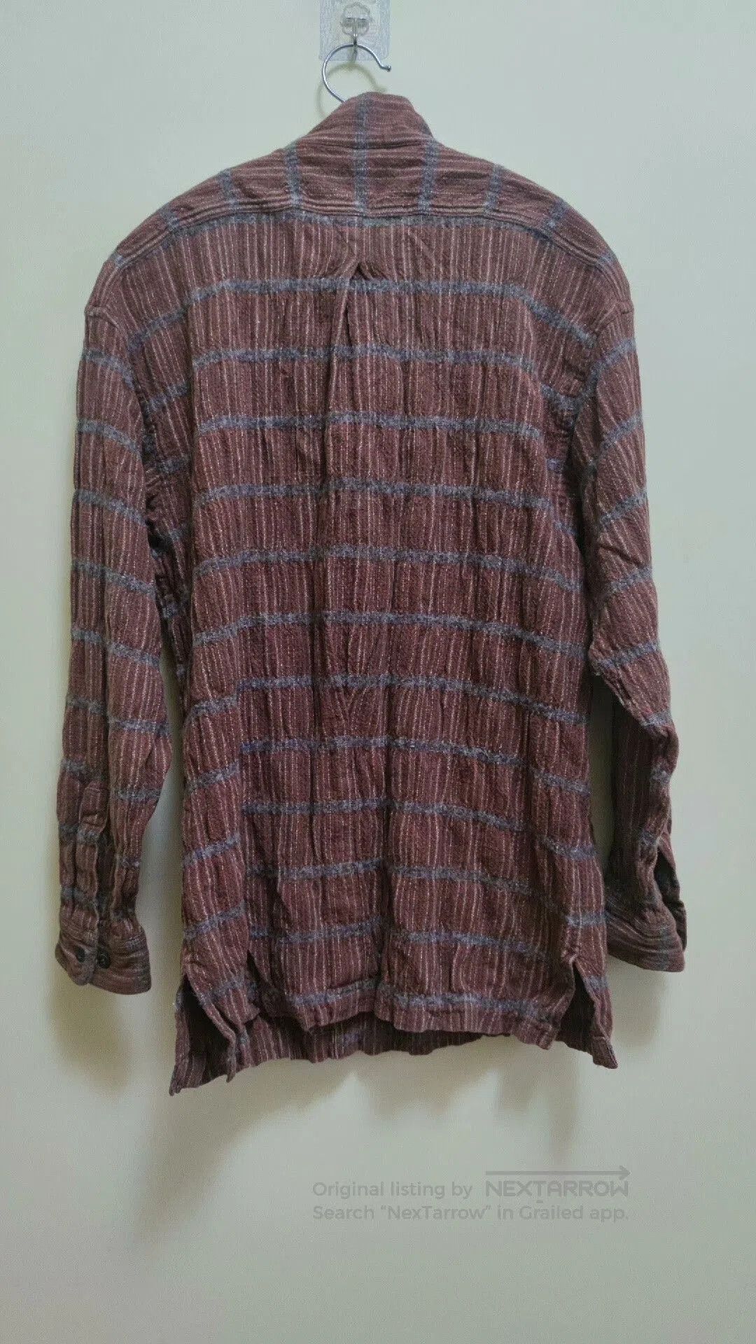 Issey Miyake Issey Miyake Archive Plaid Wool Shirt. Size US M / EU 48-50 / 2 - 4 Thumbnail