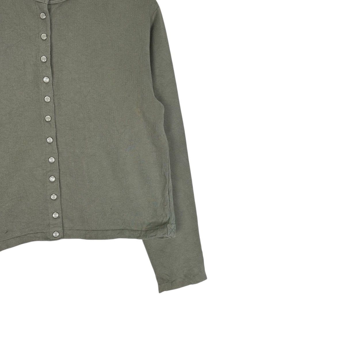 agnes b. AGNES B FRANCE SNAP BUTTON CARDIGAN Size S / US 4 / IT 40 - 5 Thumbnail