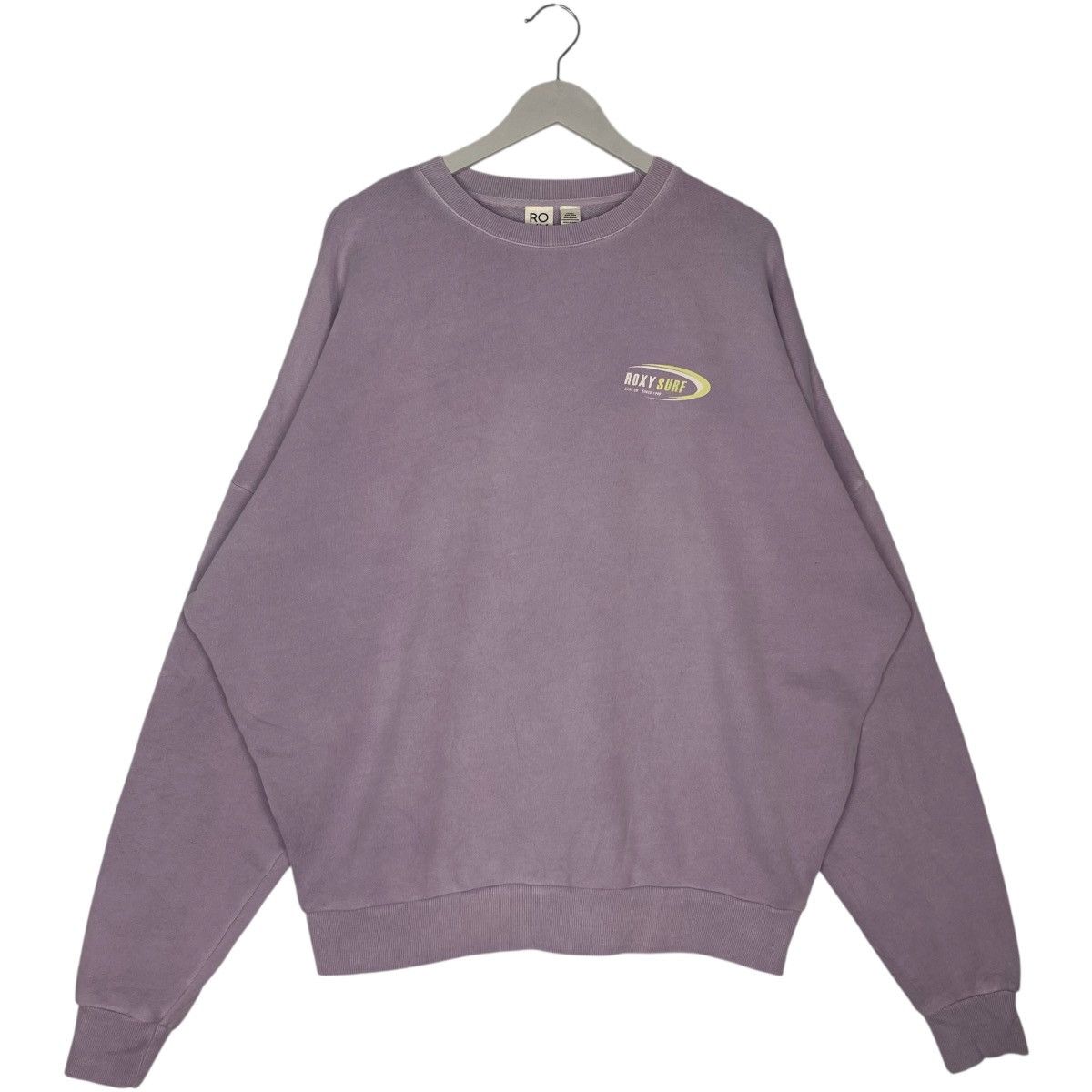 Vintage Vintage Roxy Surf Printed Crewneck Sweatshirt Purple Size XL Size XL / US 12-14 / IT 48-50 - 1 Thumbnail