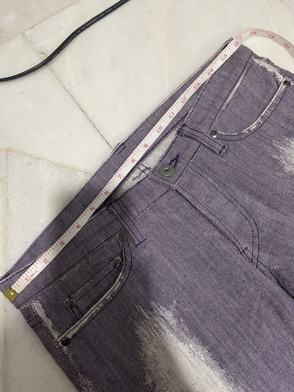 Issey Miyake 2007 Issey Miyake APOC Galaxy Jeans Size US 32 / EU 48 - 13 Thumbnail