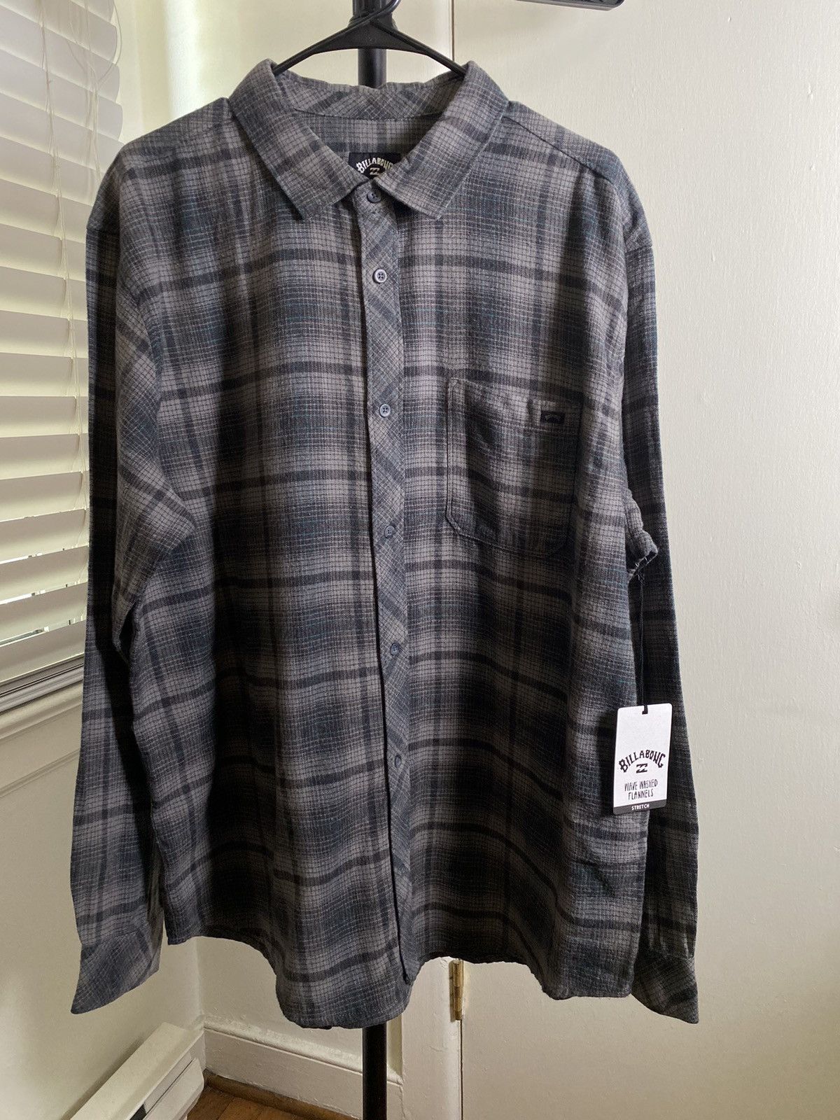 Billabong Billabong Button Up Flannel Shirt New W/ Tags Size US XL / EU 56 / 4 - 1 Thumbnail