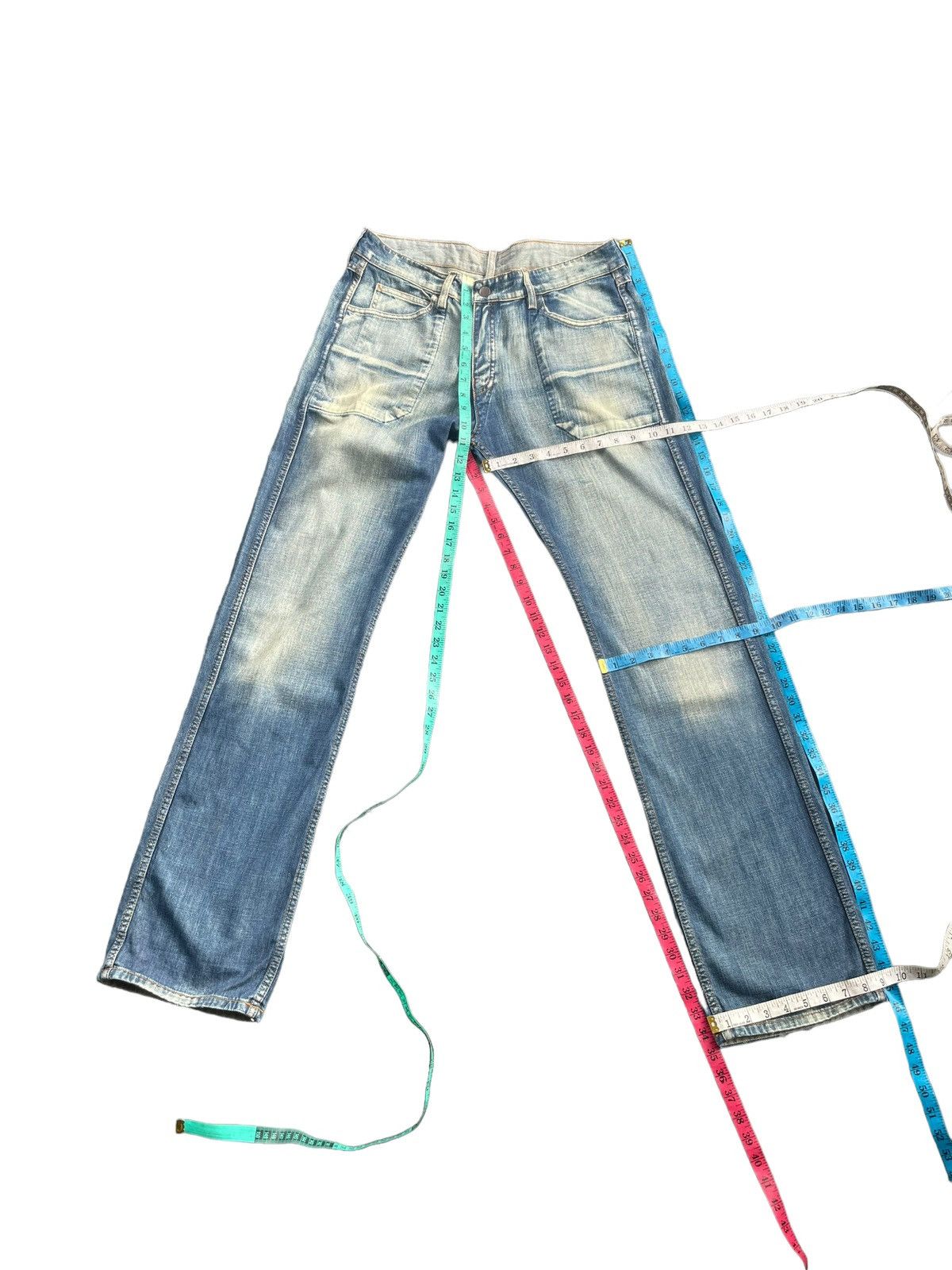Japanese Brand Melting Pot Reverseable Denim Size US 34 / EU 50 - 18 Thumbnail