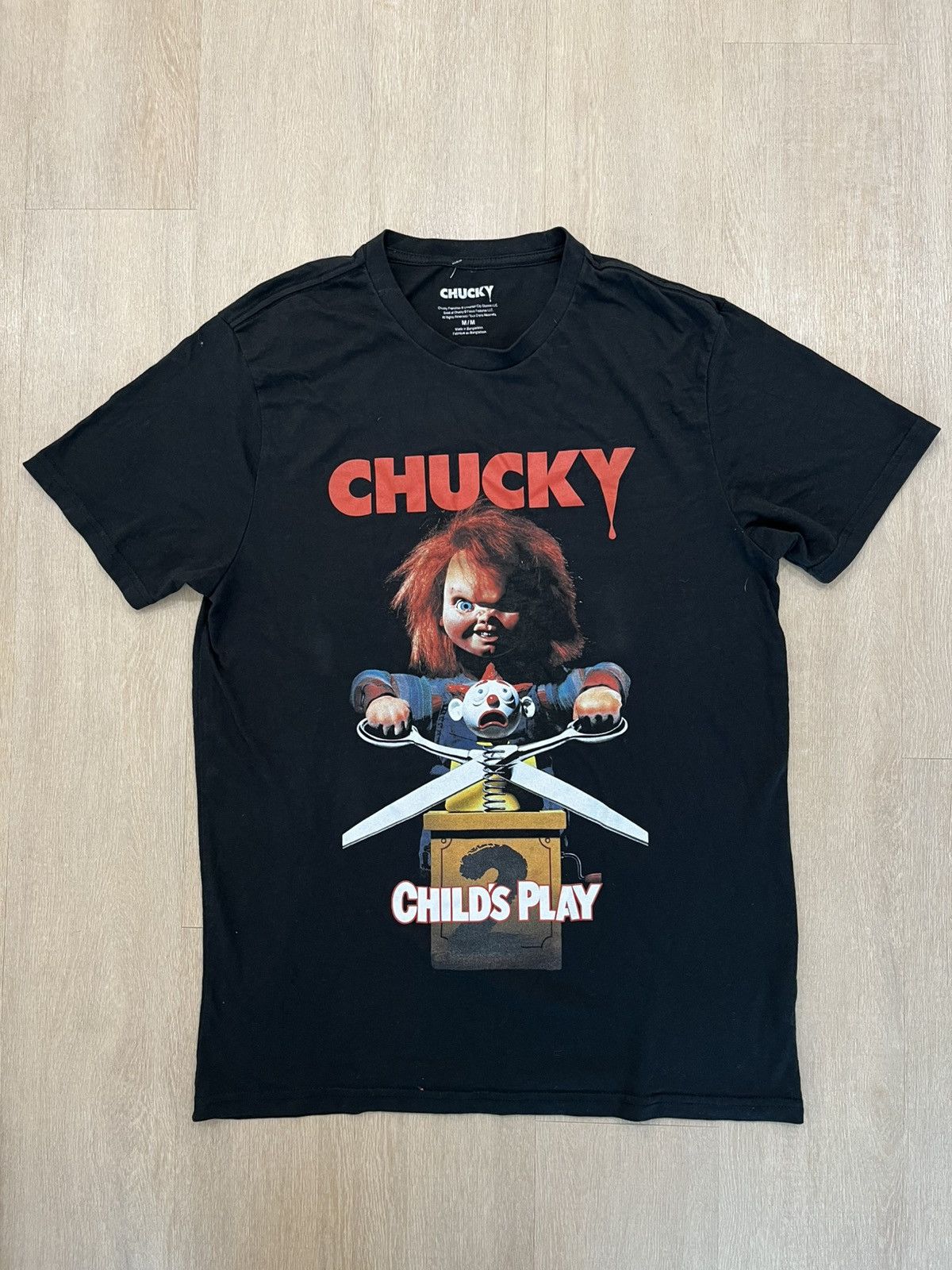 Vintage Chucky Childs Play 2 Shirt Size US M / EU 48-50 / 2 - 1 Thumbnail