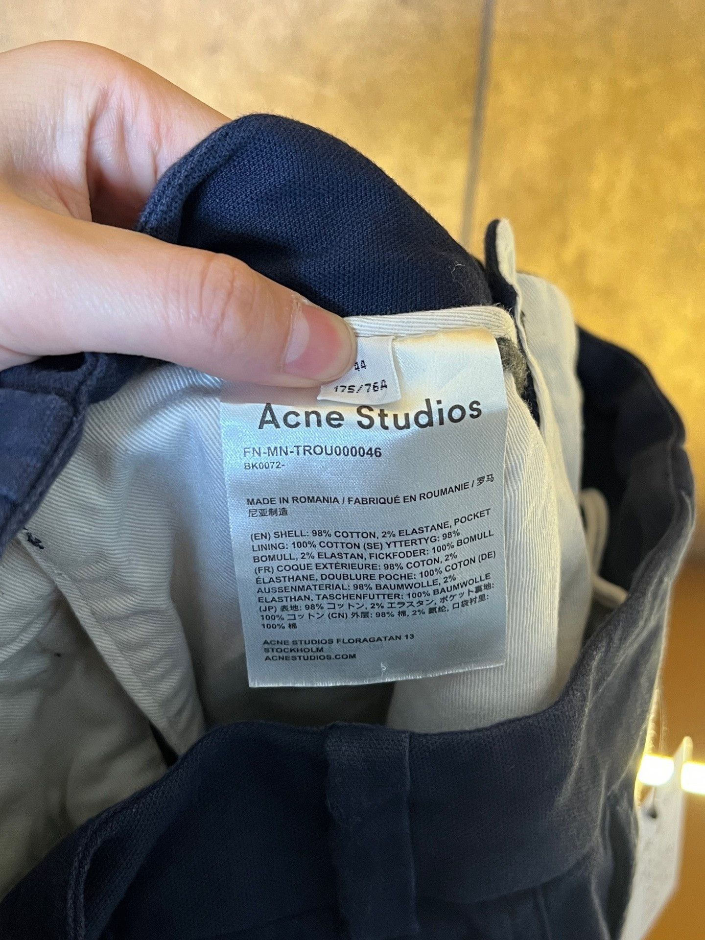 Acne Studios Acne Studios Casual Pants Size US 28 / EU 44 - 3 Thumbnail