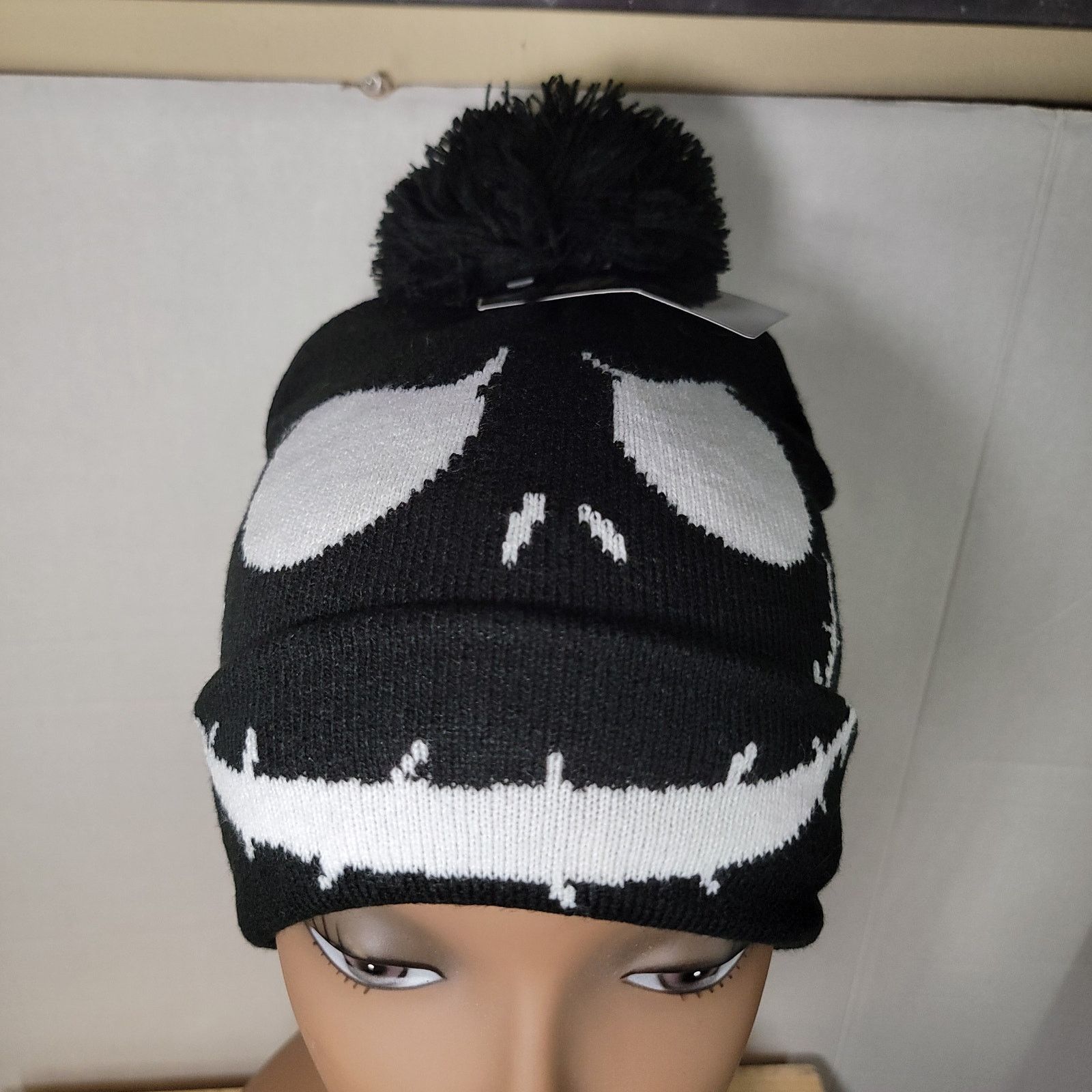 Disney Disney's Nightmare Before Christmas Knit Beanie - OS NWT Size ONE SIZE - 2 Thumbnail