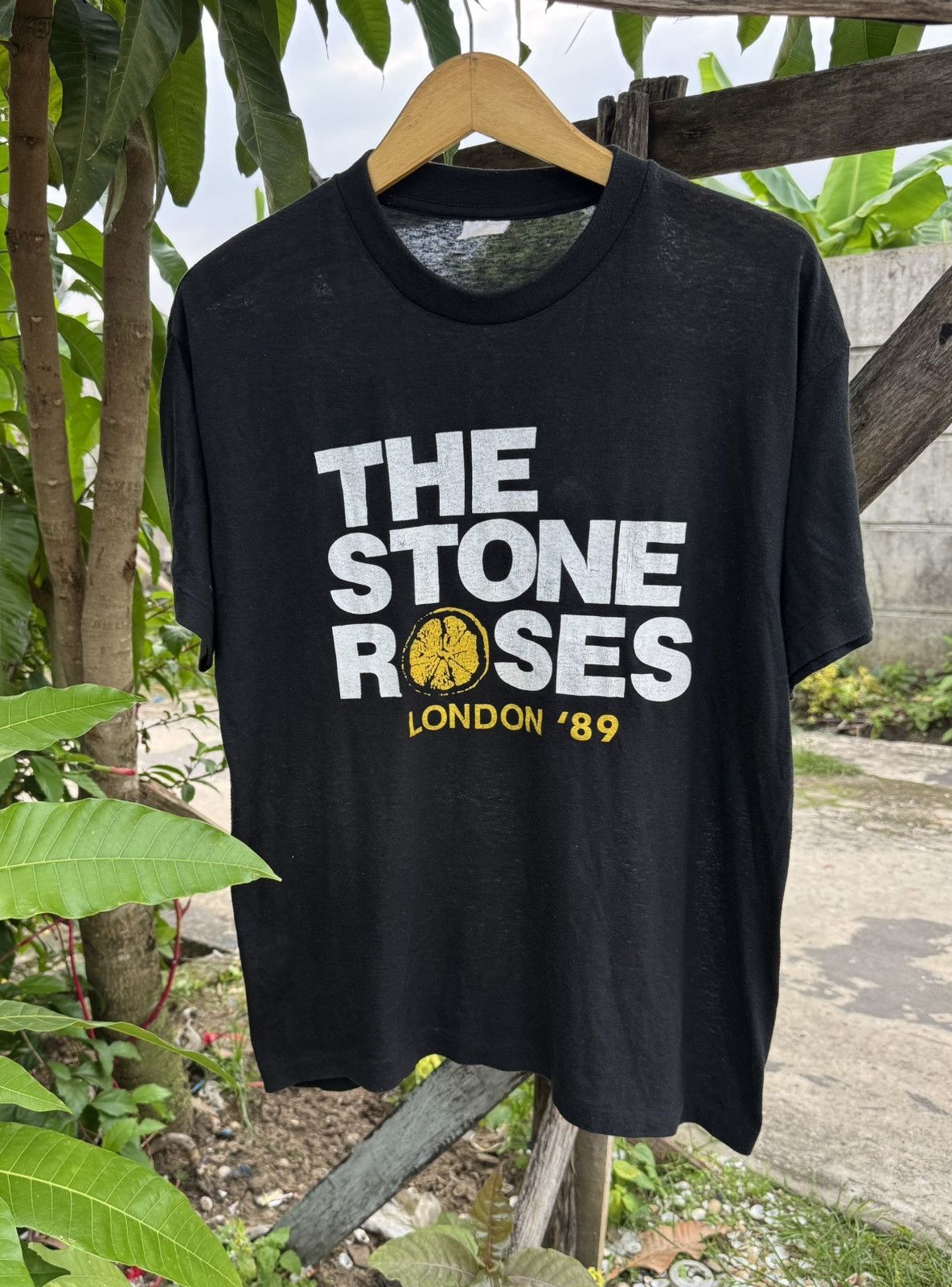Band Tees Vintage 80's The Stone Roses London Tshirt Size US L / EU 52-54 / 3 - 1 Thumbnail