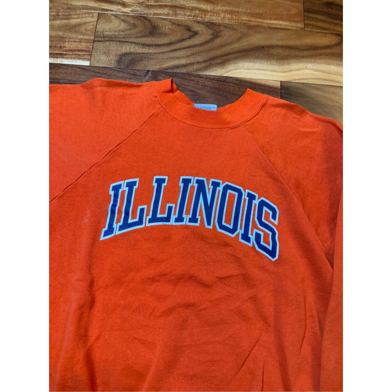 Vintage XL made in USA Vintage 1980s Illinois university college sweatshirt Crewneck Size US XL / EU 56 / 4 - 2 Thumbnail