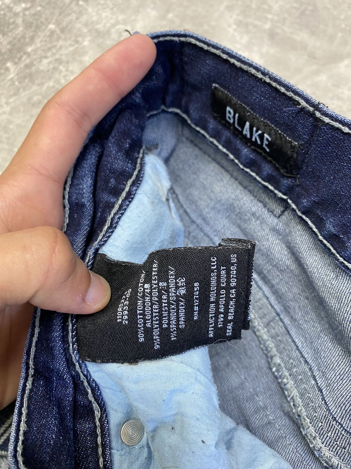 Affliction × Japanese Brand × Vintage Crazy Vintage Y2K Affliction Jeans Live Fast Motorcycles Size US 32 / EU 48 - 15 Thumbnail