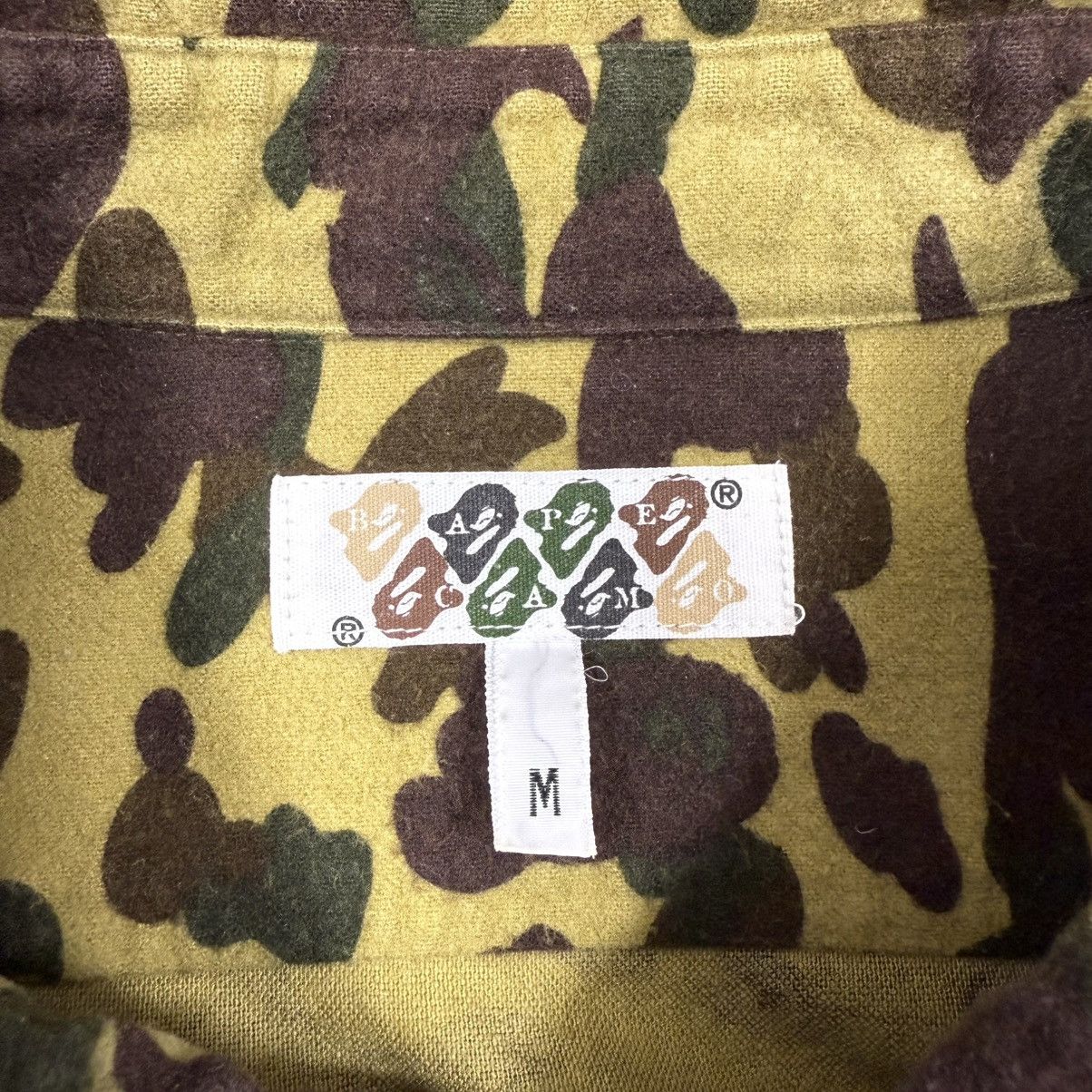 Bape BAPE NIGO Camo 90s Half Zip Pullover Jacket / Overshirt Size US M / EU 48-50 / 2 - 4 Thumbnail