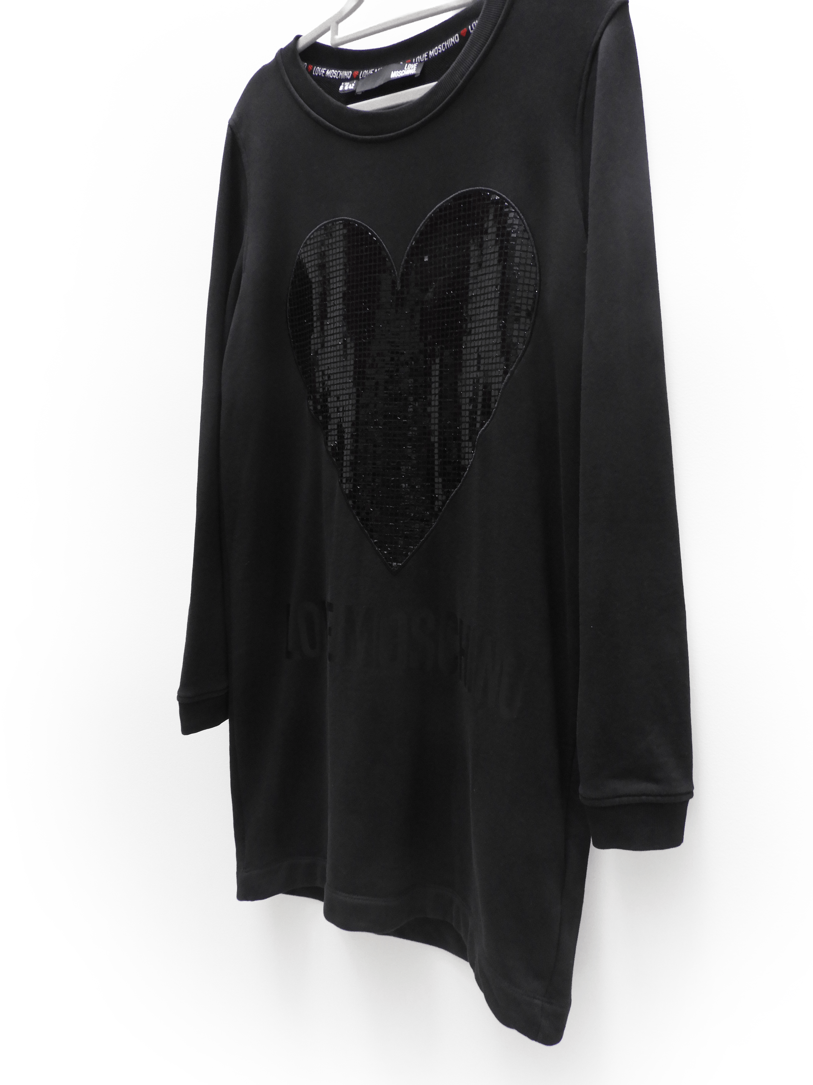 Love Moschino Love Moschino Women's Black Jumper Size M / US 6-8 / IT 42-44 - 3 Thumbnail