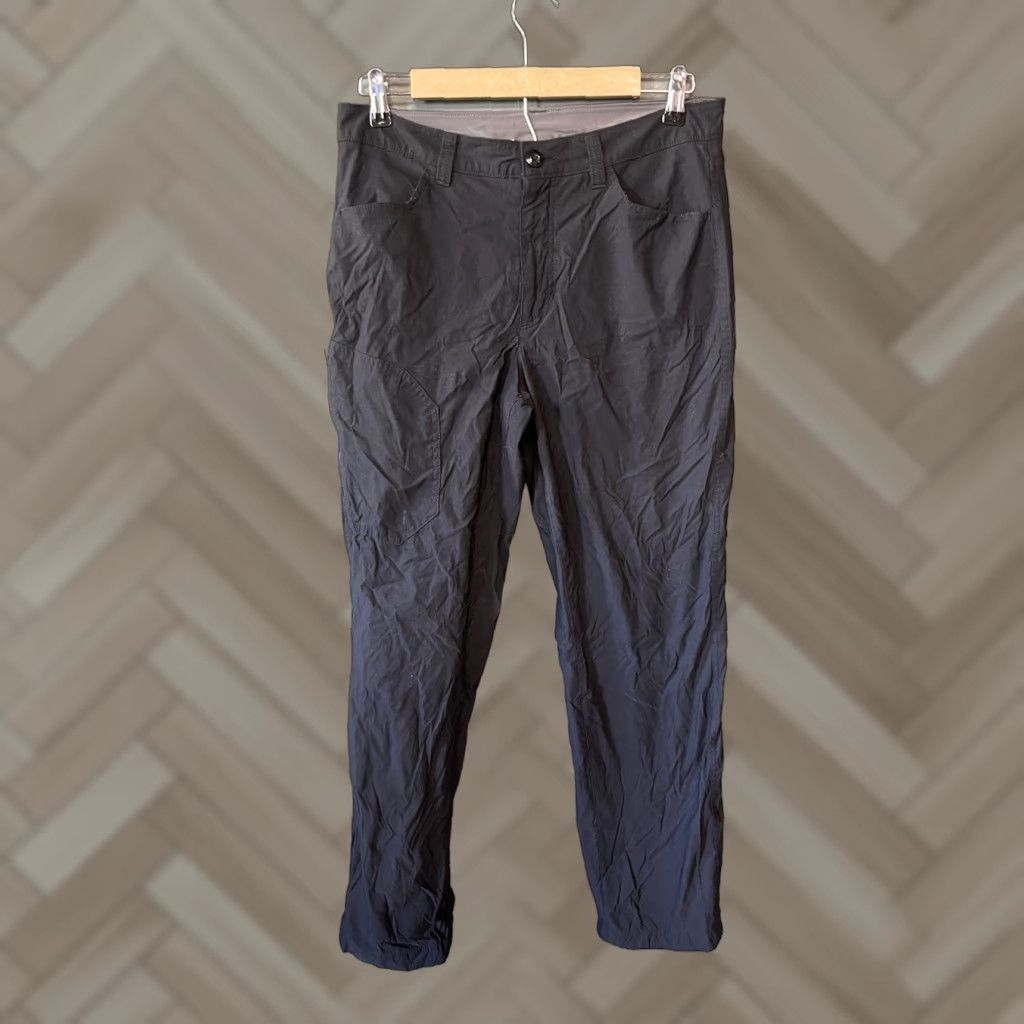 Eddie Bauer Eddie Bauer Mens Black Chino Outdoor Nylong Lined Pants Regular 32 x 32 Pant Black Chino Lined Outdoor Nylong 32x32 Mens Eddie Bauer Size US 32 / EU 48 - 1 Thumbnail