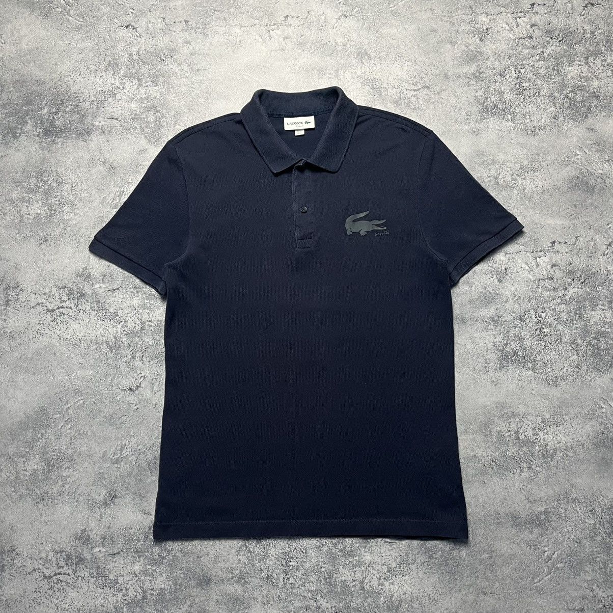 Lacoste Vintage Lacoste Big Logo Polo Shirt Streetwear Designer Y2K Size US M / EU 48-50 / 2 - 1 Thumbnail