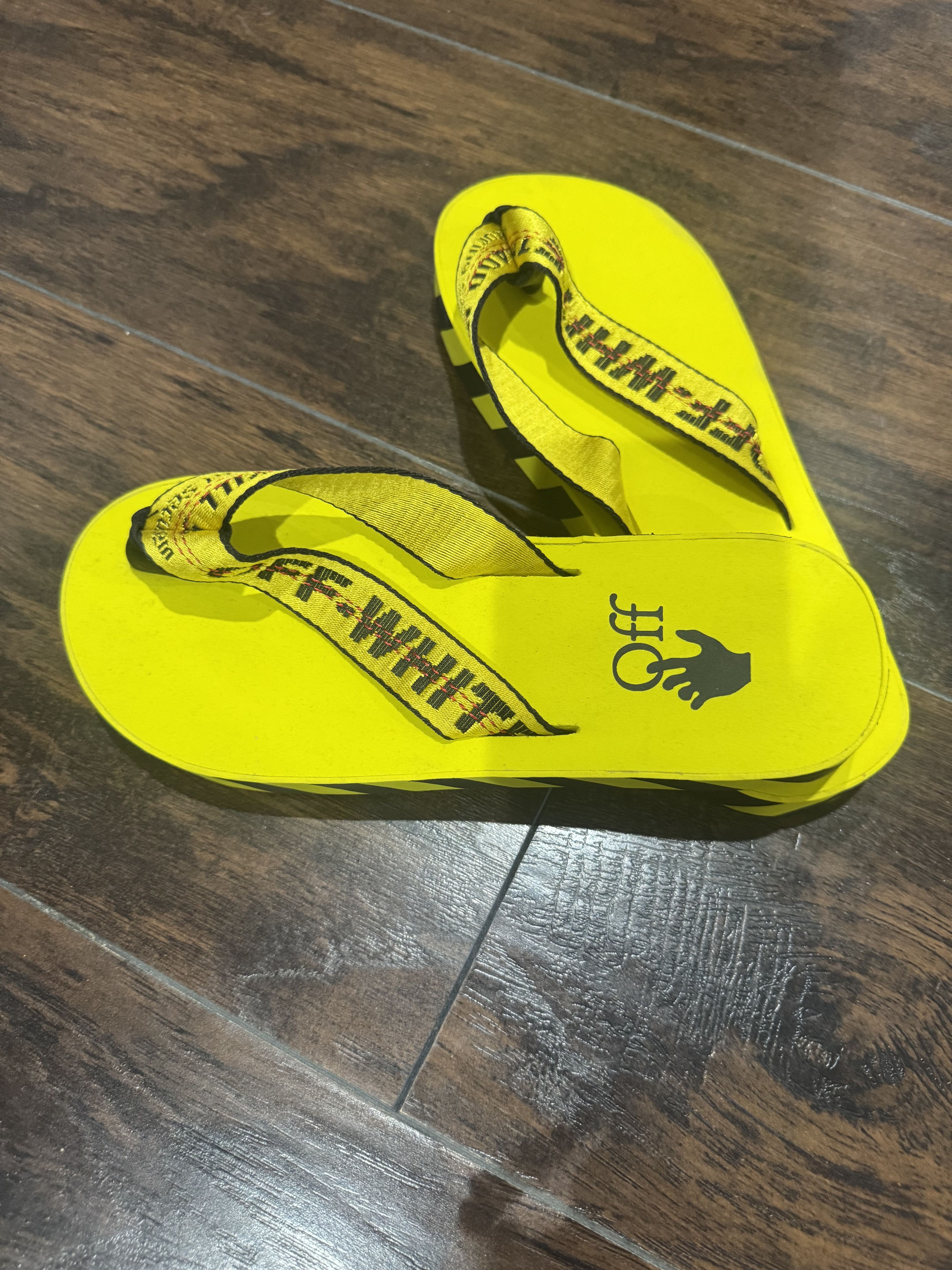 Off-White Industrial belt flip flops Size US 7 / IT 37 - 3 Thumbnail