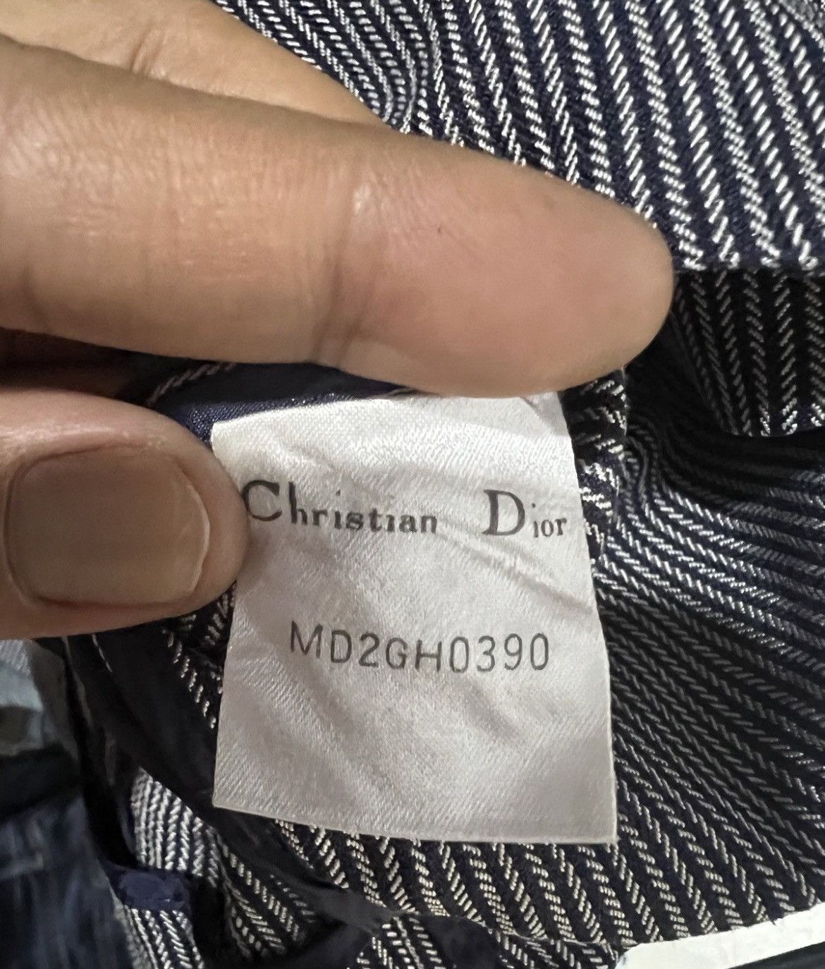 Christian Dior Monsieur 🔥Vintage Christian Dior Button Up Cropped Shirt Size S / US 4 / IT 40 - 10 Thumbnail
