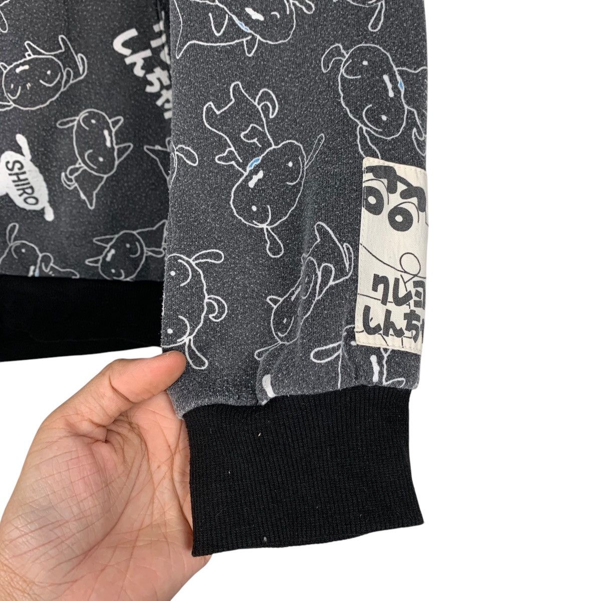 Japanese Brand Japanese Anime Shiro Fullprint Zipper Hoodie Size US L / EU 52-54 / 3 - 14 Thumbnail