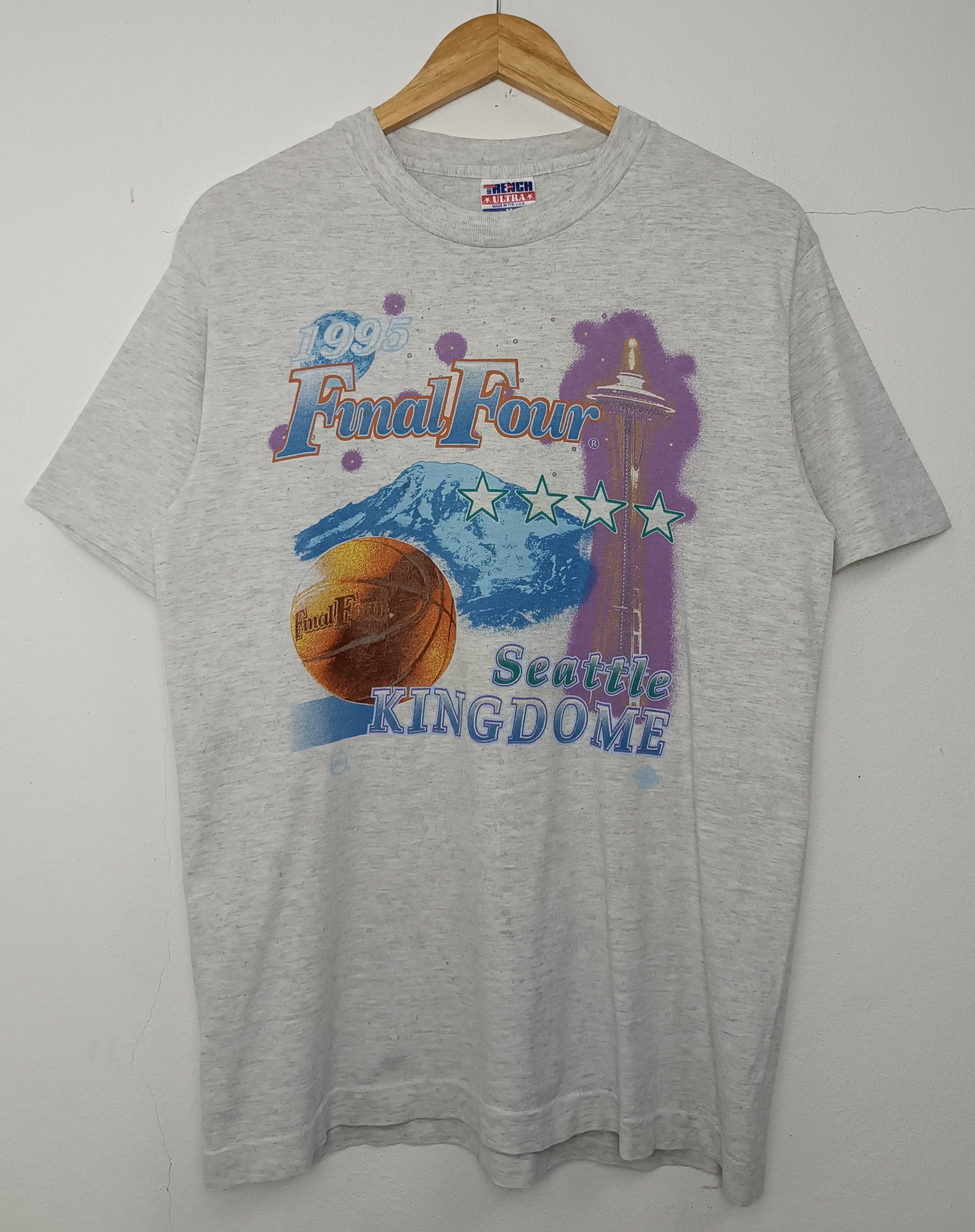NBA VINTAGE 90'S FINAL FOUR SEATTLE KINGDOME NBA TEE SPORTS Size US M / EU 48-50 / 2 - 3 Thumbnail