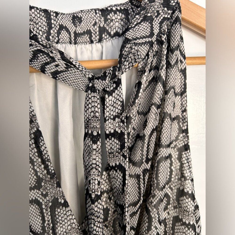 Other Stella and Dot You do You Snakeskin Dress in Black and Grey Size S / US 4 / IT 40 - 8 Thumbnail