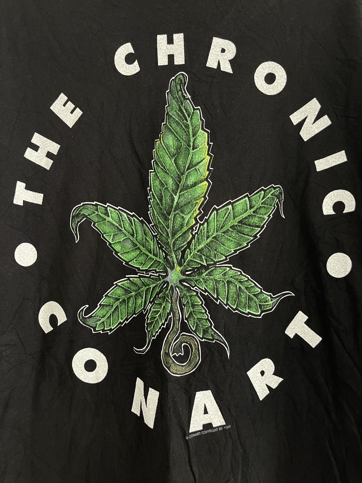 Band Tees Vintage 1993 Conart The Chronic Rap Tees Size US L / EU 52-54 / 3 - 8 Thumbnail