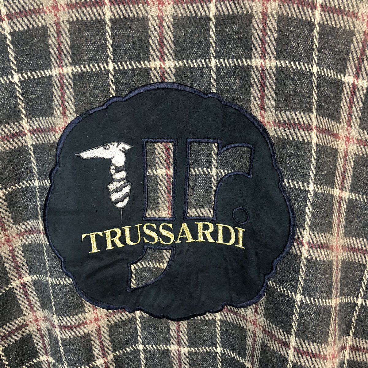 Trussardi Trussardi Checkered vintage Sweatshirt #A1456 Size US M / EU 48-50 / 2 - 9 Thumbnail