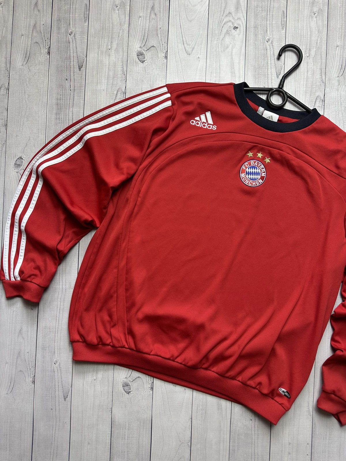 Adidas × Vintage Vintage adidas Bayern Munich soccer sweatshirt size M/L Size US M / EU 48-50 / 2 - 2 Thumbnail
