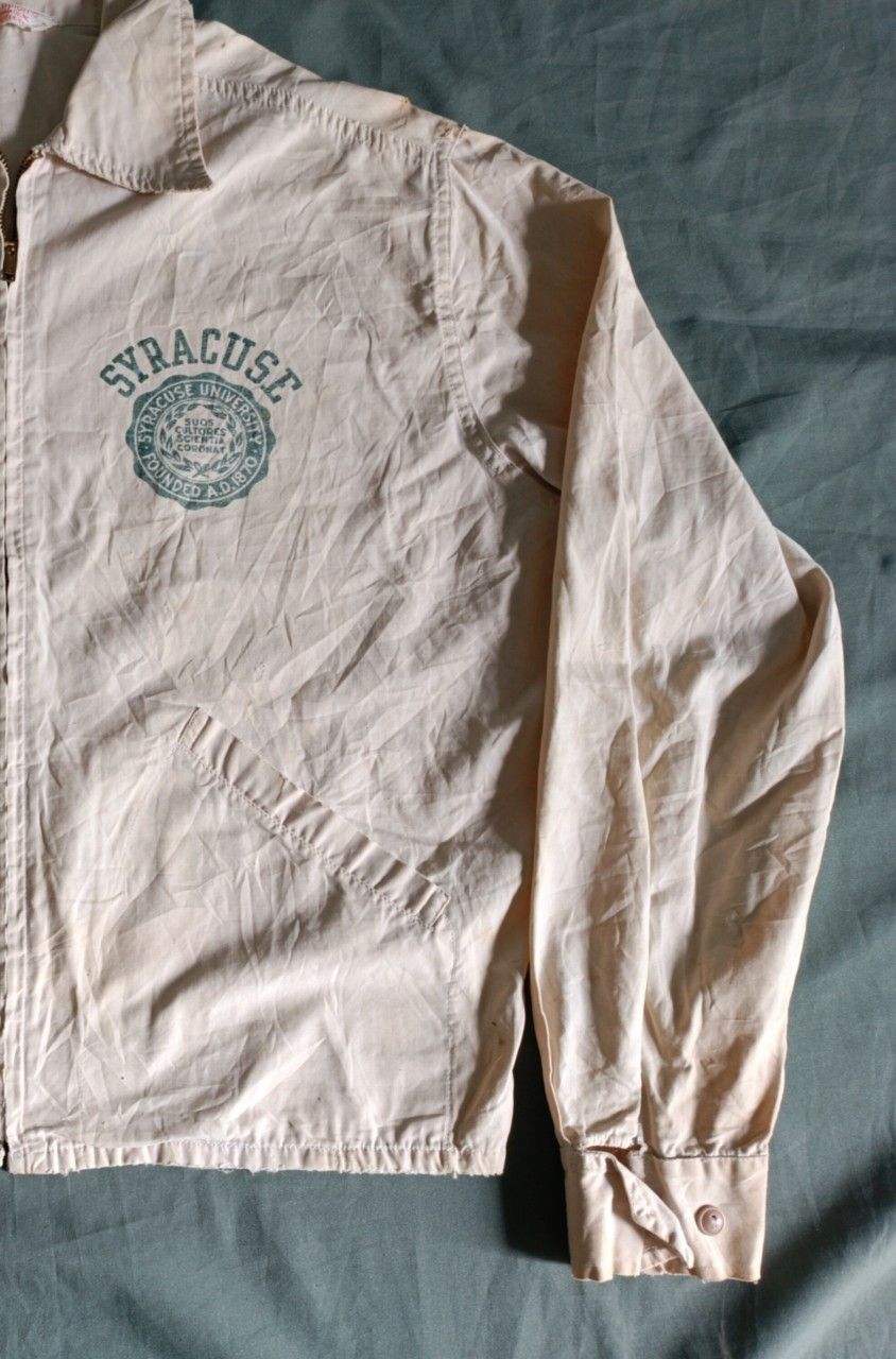Champion Vintage 1950s Champion Syracuse University Swingtop Jacket. Size US M / EU 48-50 / 2 - 6 Thumbnail