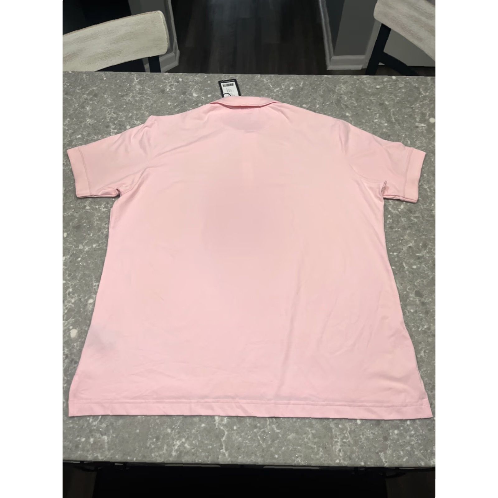 Vintage Glenmuir 1891 Polo Shirt Golf Shirt Mens XL Pink Short Sleeve Quick Dry Performance 100% Polyester Jersey Polo Logo Classic Slim Fit Golf Mens XL Pink Size US XL / EU 56 / 4 - 7 Thumbnail