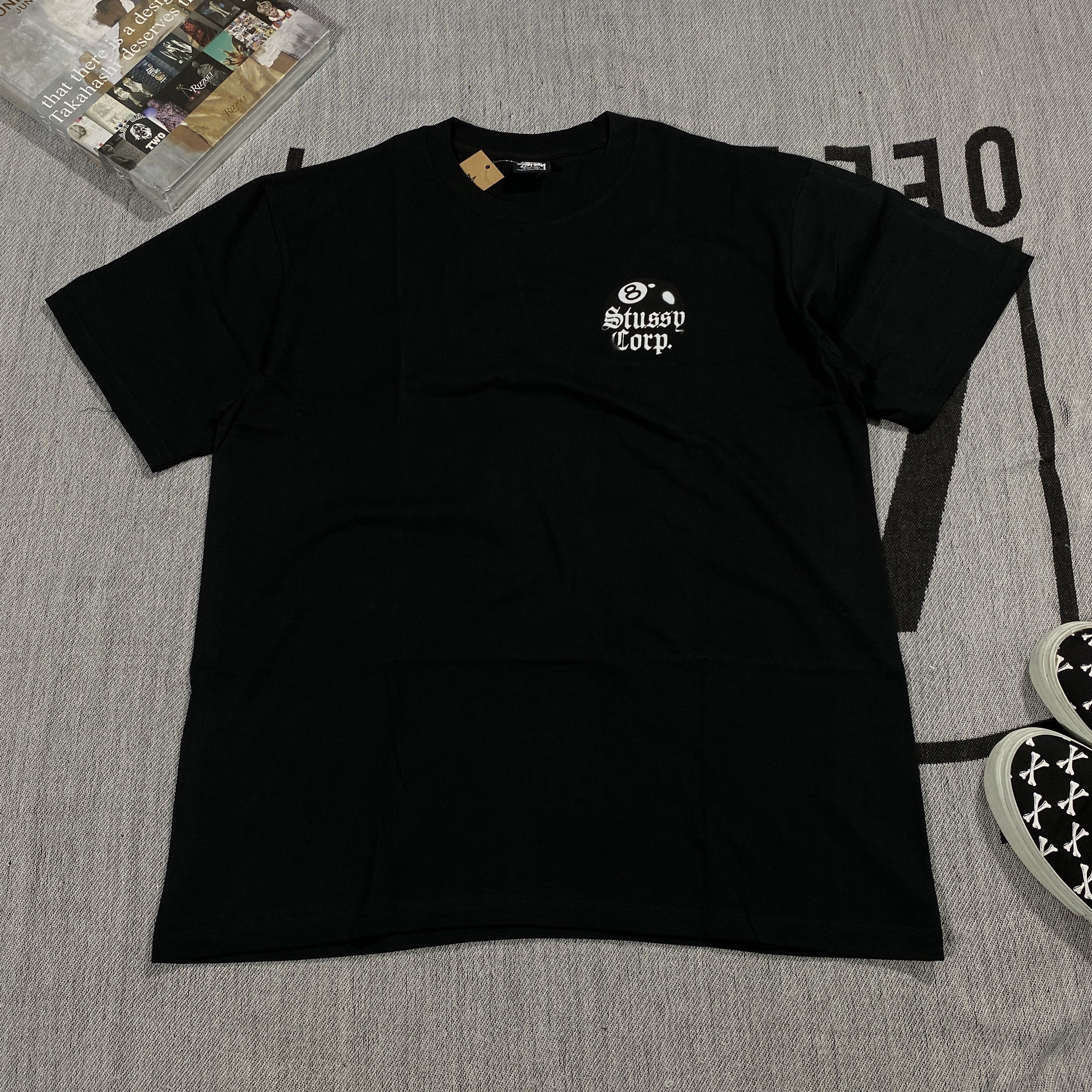 Stussy HYPE Stussy Corp 8 Ball Tee Large Size US L / EU 52-54 / 3 - 3 Thumbnail