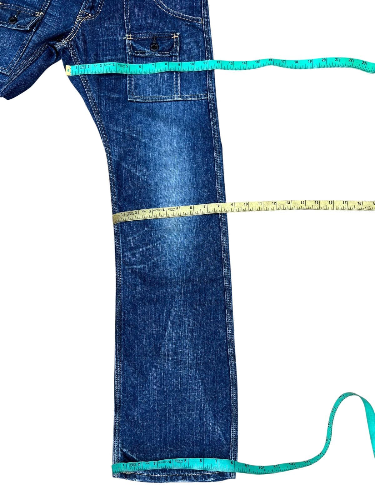 Shellac Acoustic Japan Bush Denim Jeans Size US 31 - 5 Thumbnail