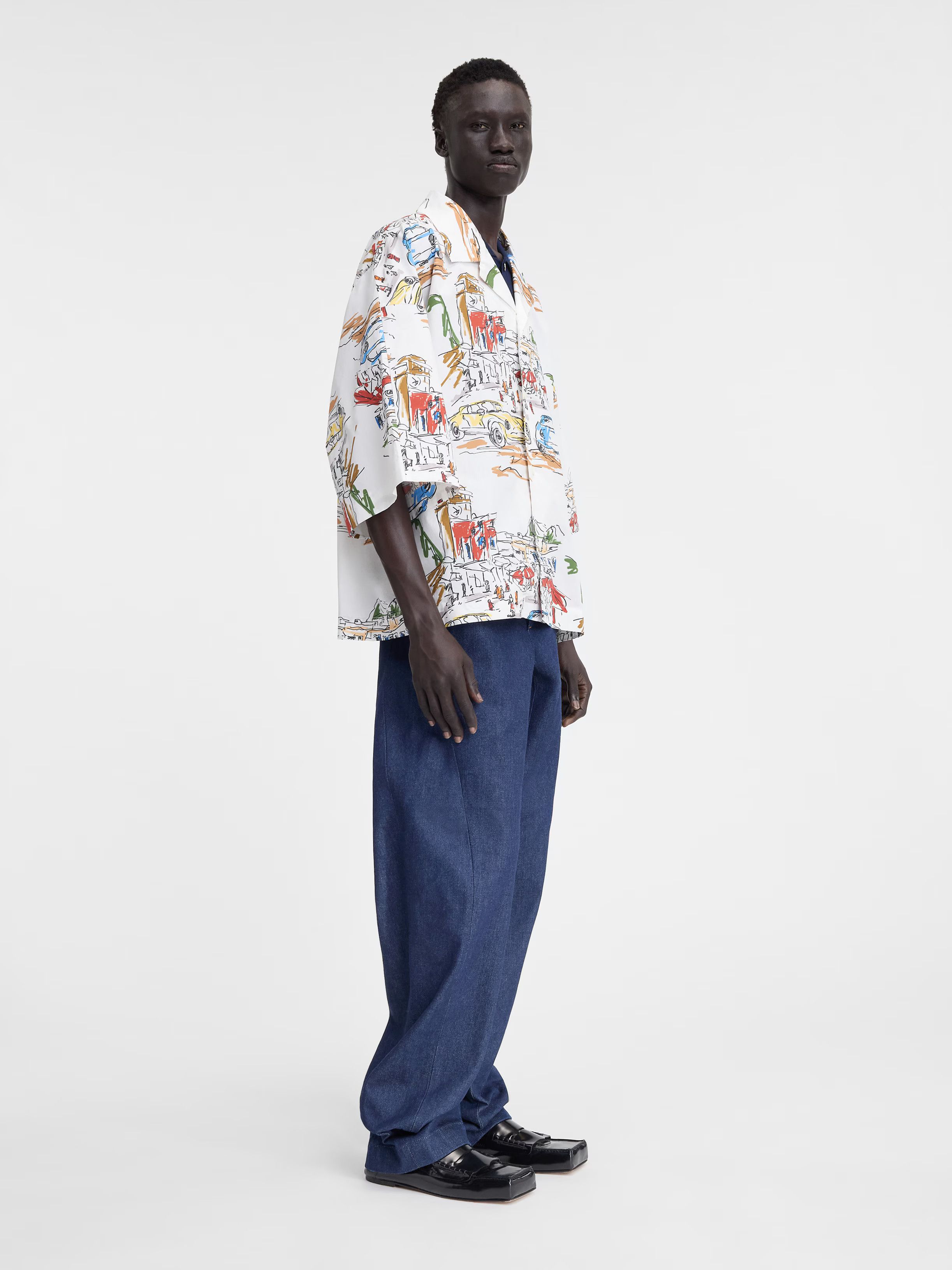 Jacquemus o1s22i1n1024 Casaco Shirt in Multicolor Size US M / EU 48-50 / 2 - 3 Thumbnail