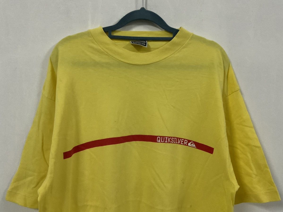 Japanese Brand Vintage Quikcilver Japan Made Loopwheel Tee Size US XL / EU 56 / 4 - 3 Thumbnail