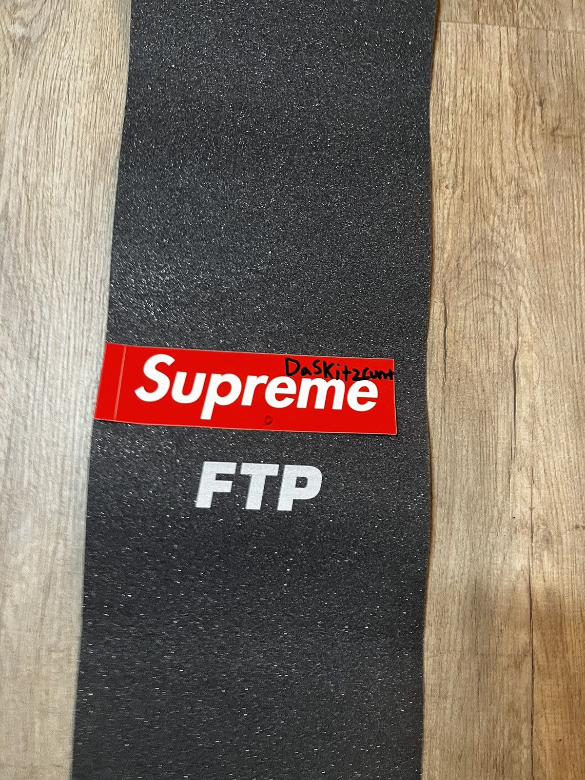 Fuck The Population plain FTP grip tape Size ONE SIZE - 2 Thumbnail