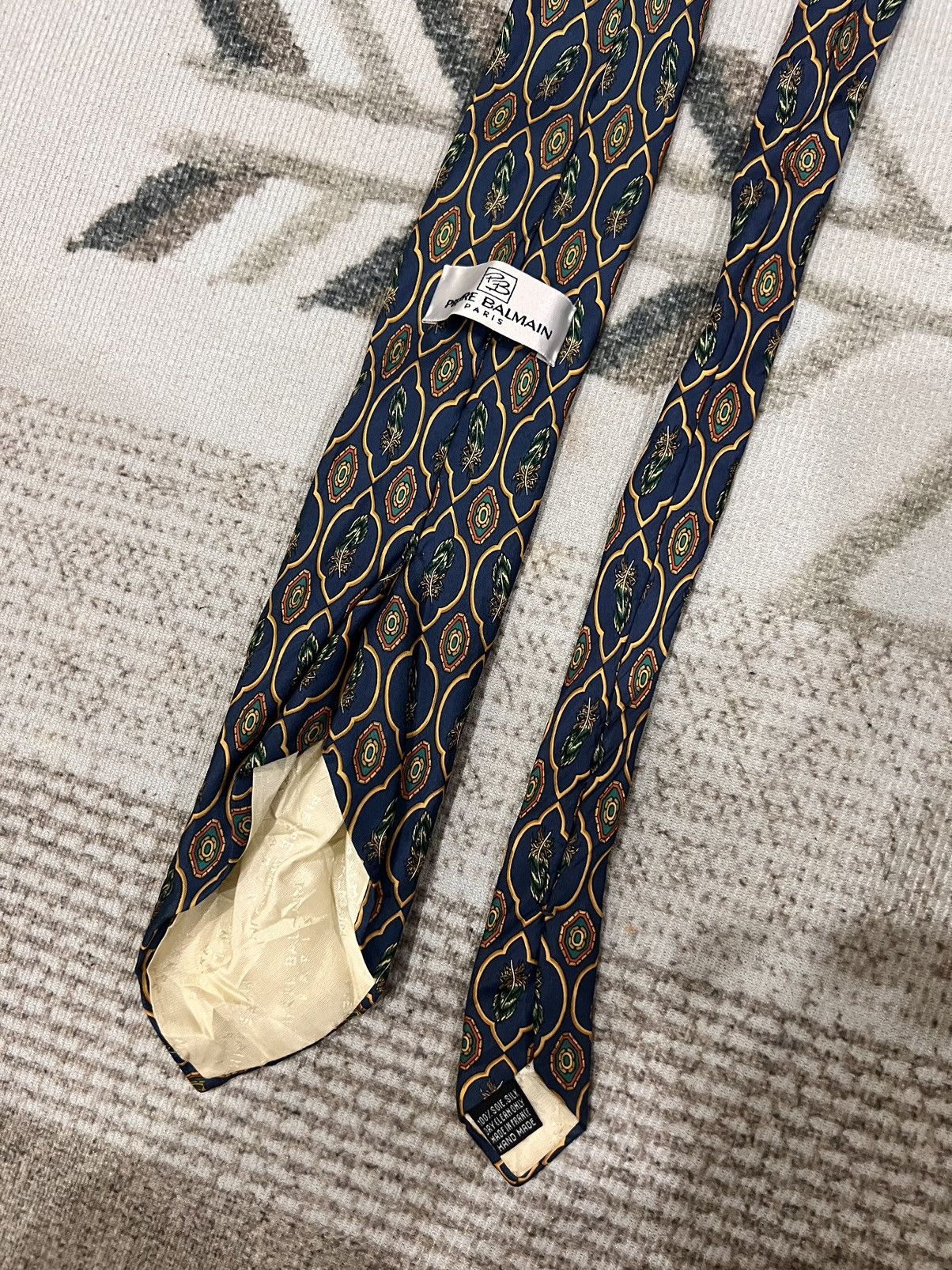 Pierre Balmain Pierre Balmain Silk Tie Size ONE SIZE - 4 Thumbnail