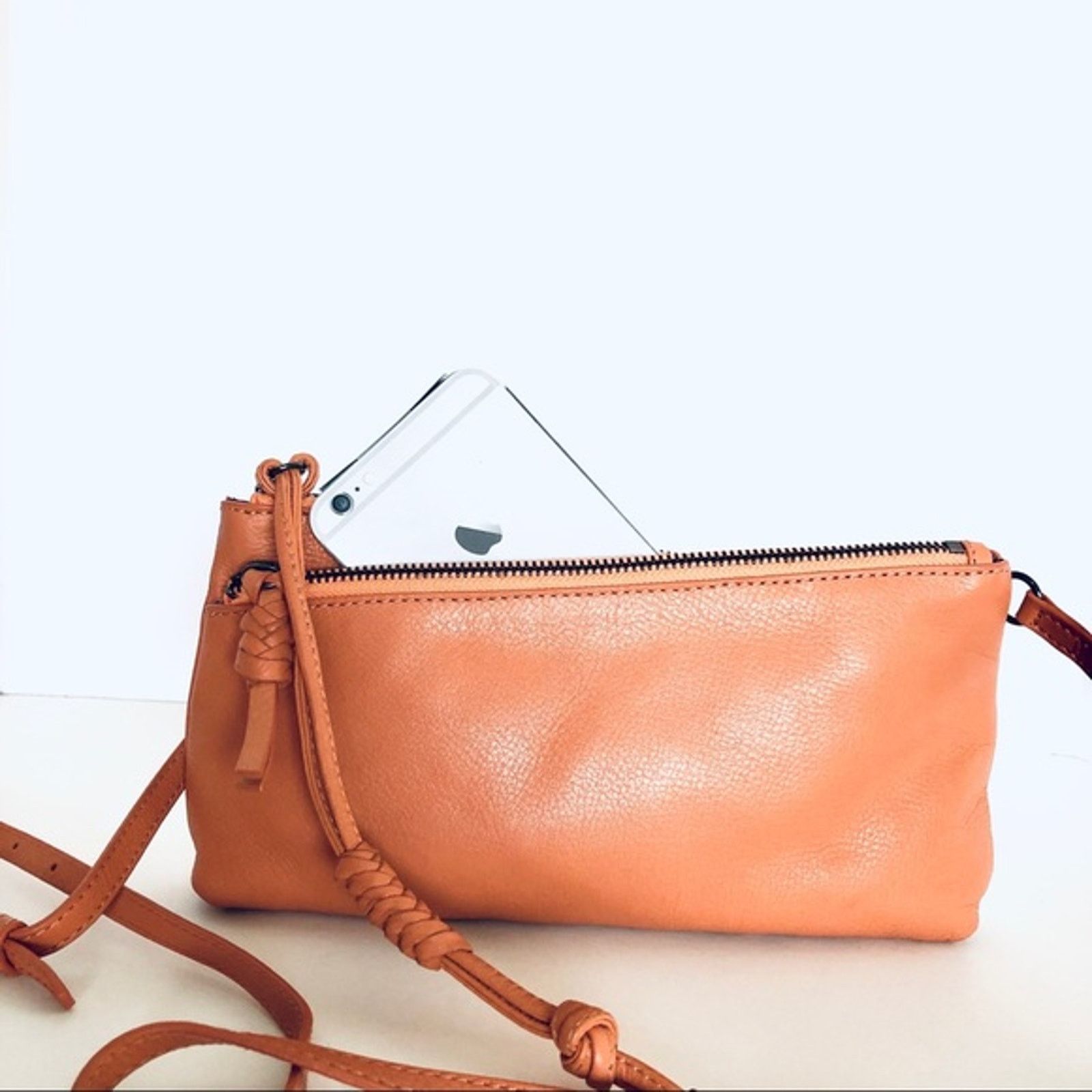 Other Kooba Selma Crossbody Melon Leather Double Zip Bag Size ONE SIZE - 3 Thumbnail