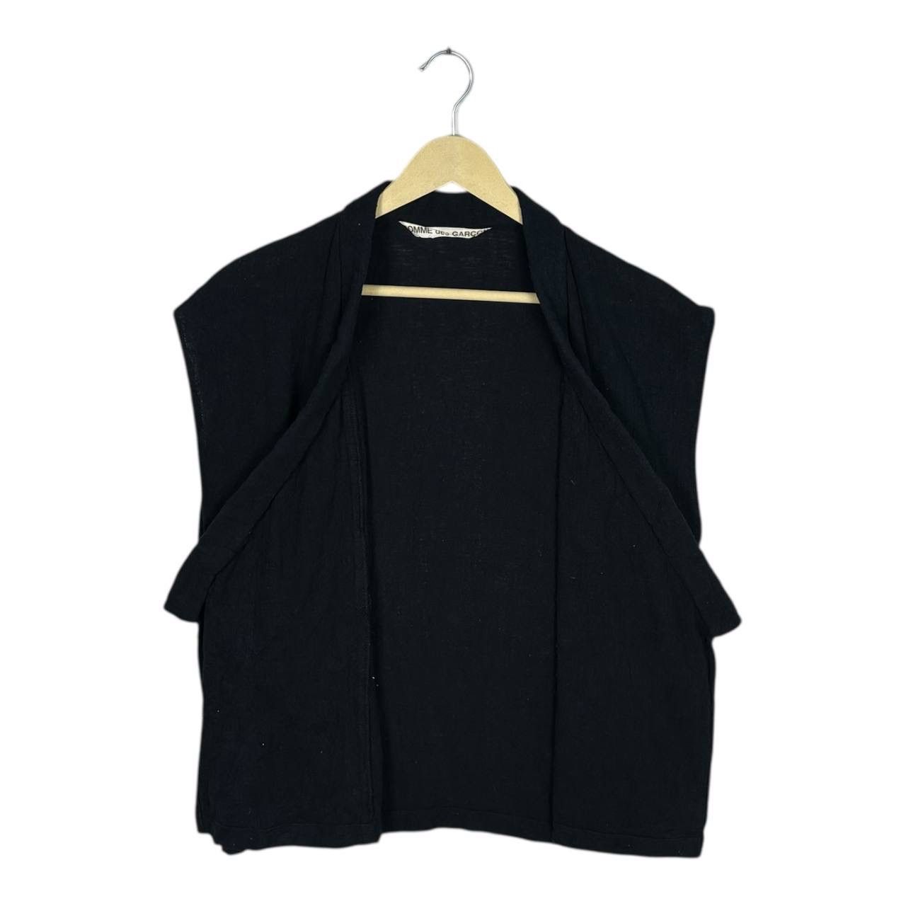 Comme des Garcons Comme Des Garcons Archival Deconstructed Vest Black 90s Size US M / EU 48-50 / 2 - 3 Thumbnail